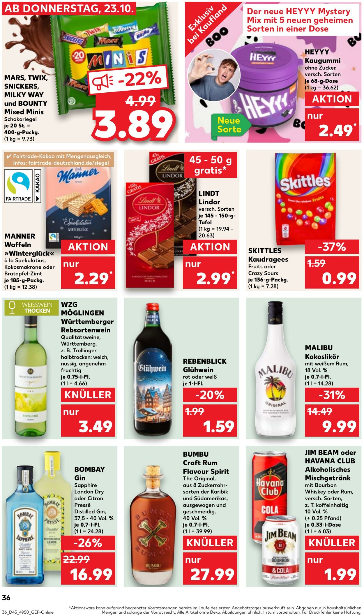 Prospekt Kaufland 26.10.2025 - 29.10.2025