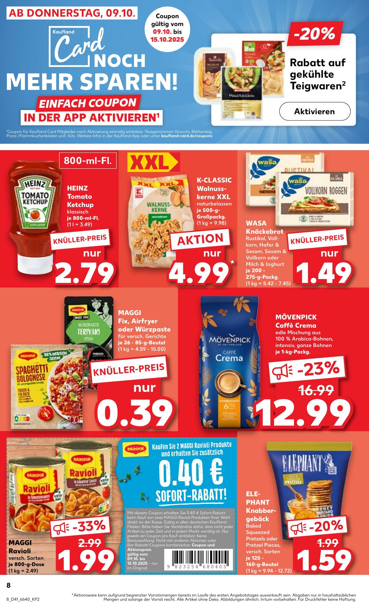 Prospekt Kaufland 09.10.2025 - 15.10.2025