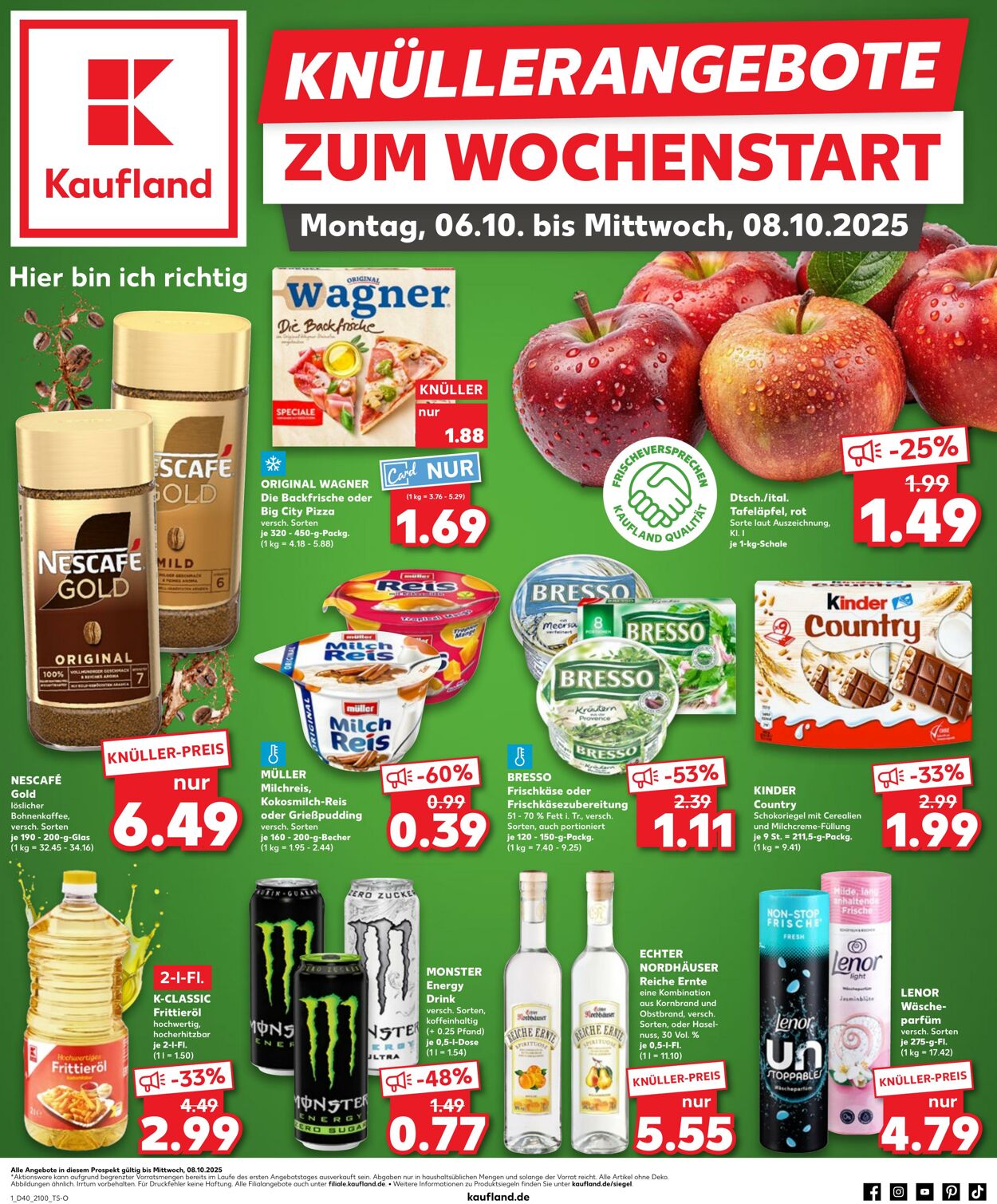 Prospekt Kaufland 05.10.2025 - 08.10.2025