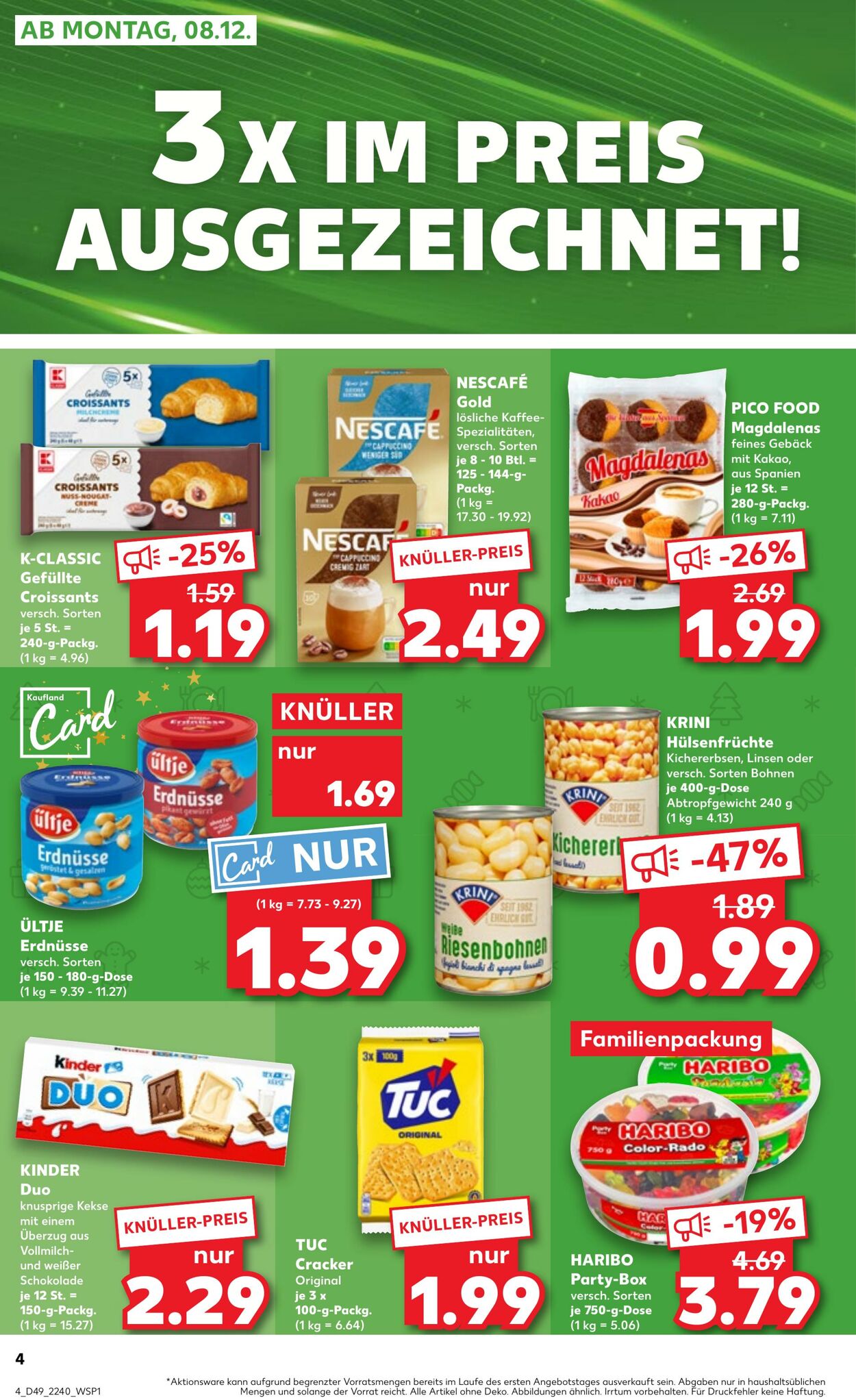 Prospekt Kaufland 07.12.2025 - 10.12.2025