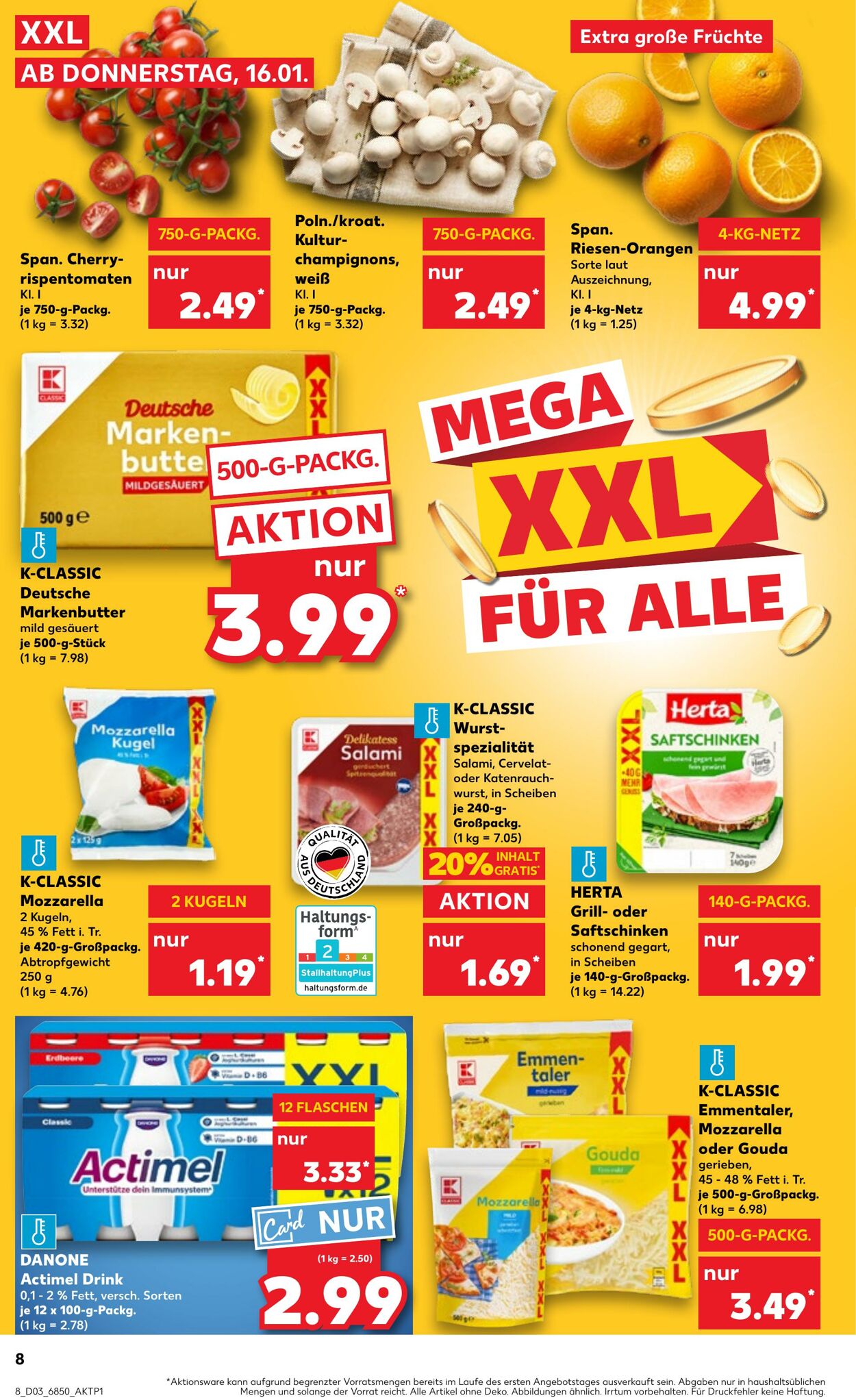 Prospekt Kaufland 16.01.2025 - 22.01.2025