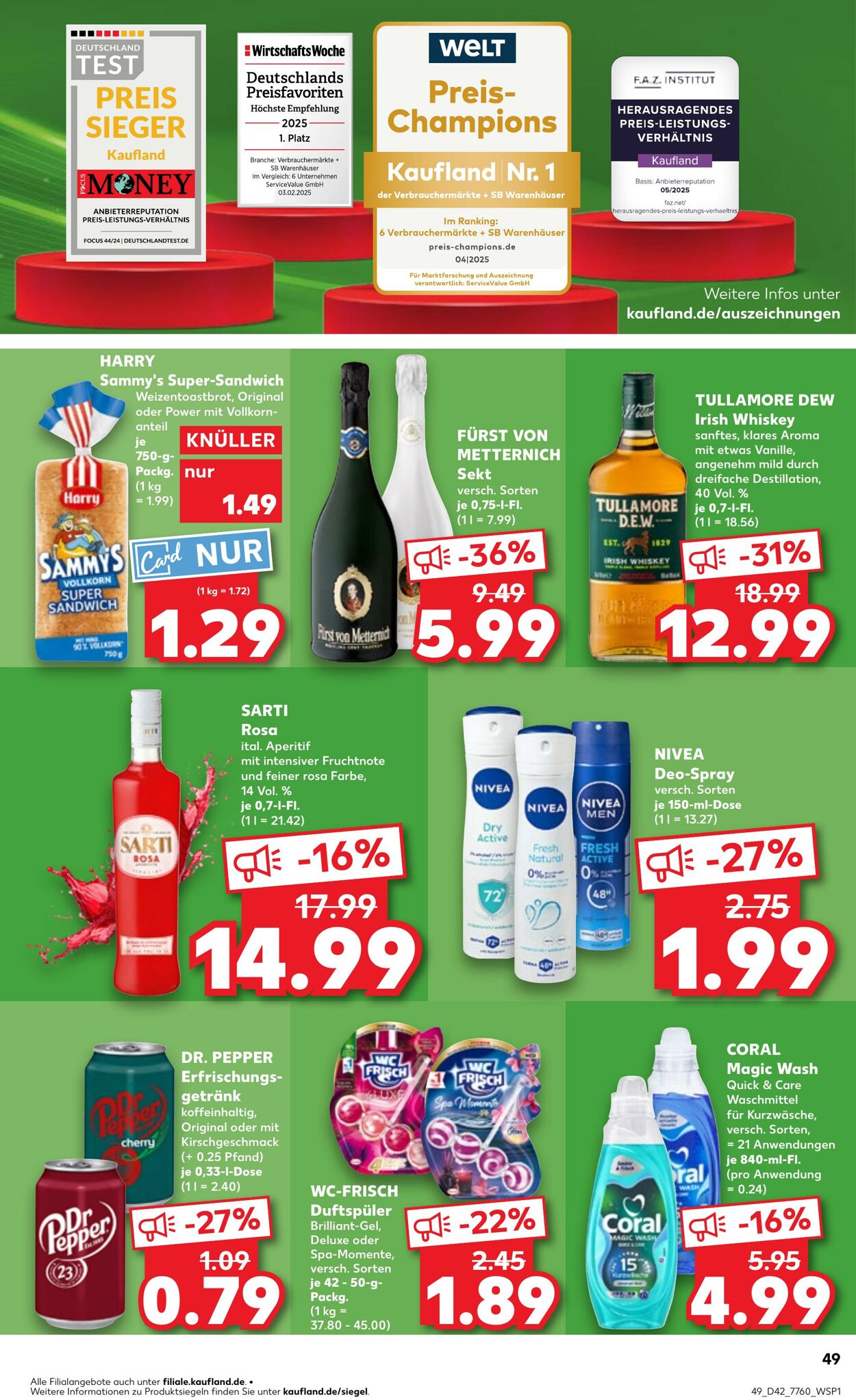 Prospekt Kaufland 16.10.2025 - 22.10.2025