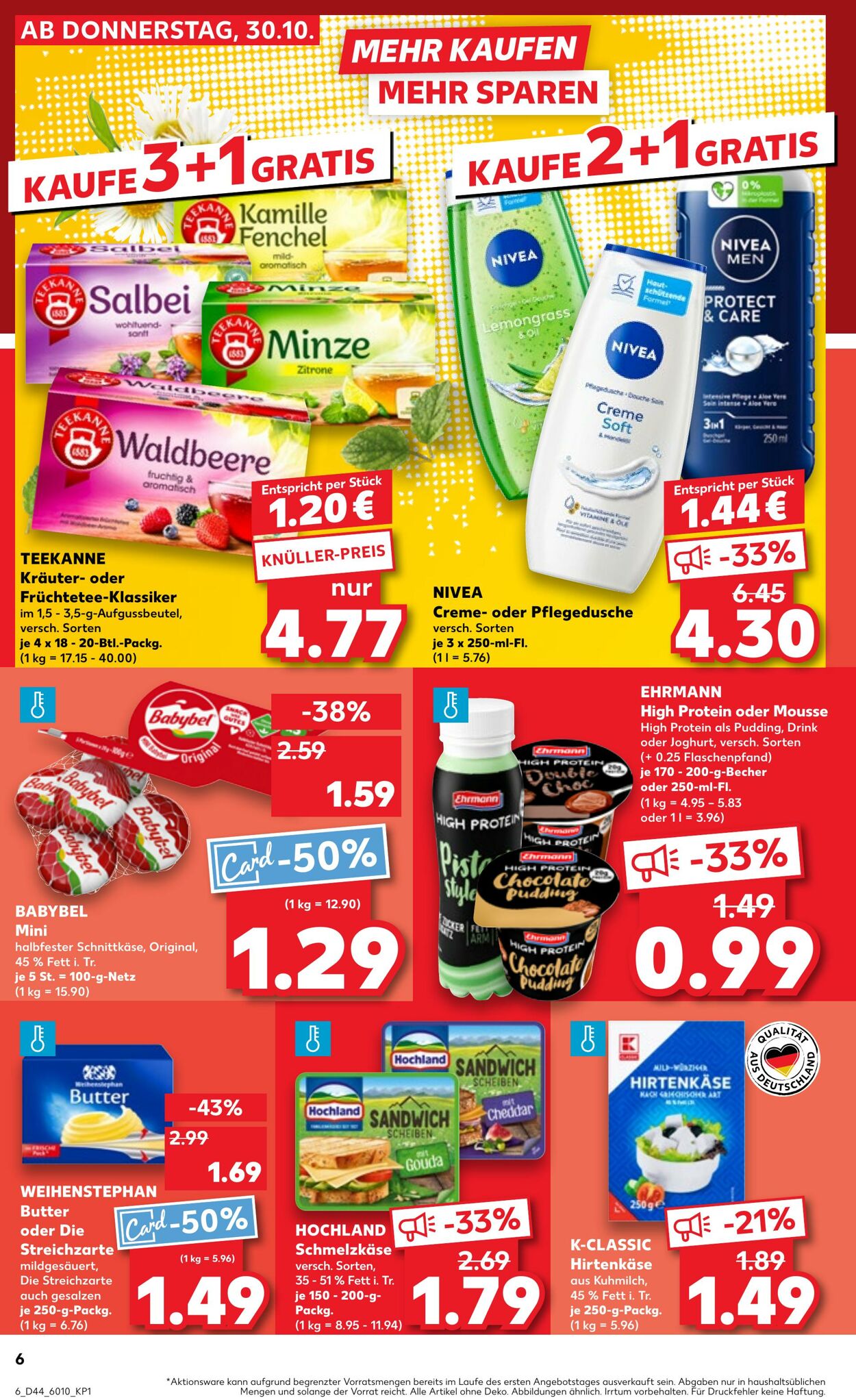 Prospekt Kaufland 30.10.2025 - 05.11.2025