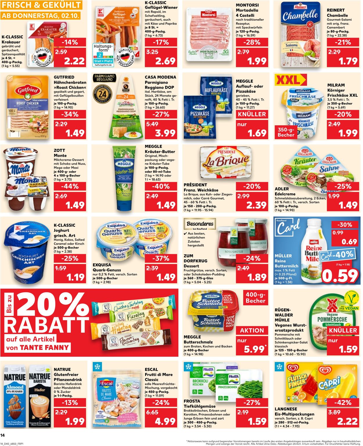 Prospekt Kaufland 02.10.2025 - 08.10.2025