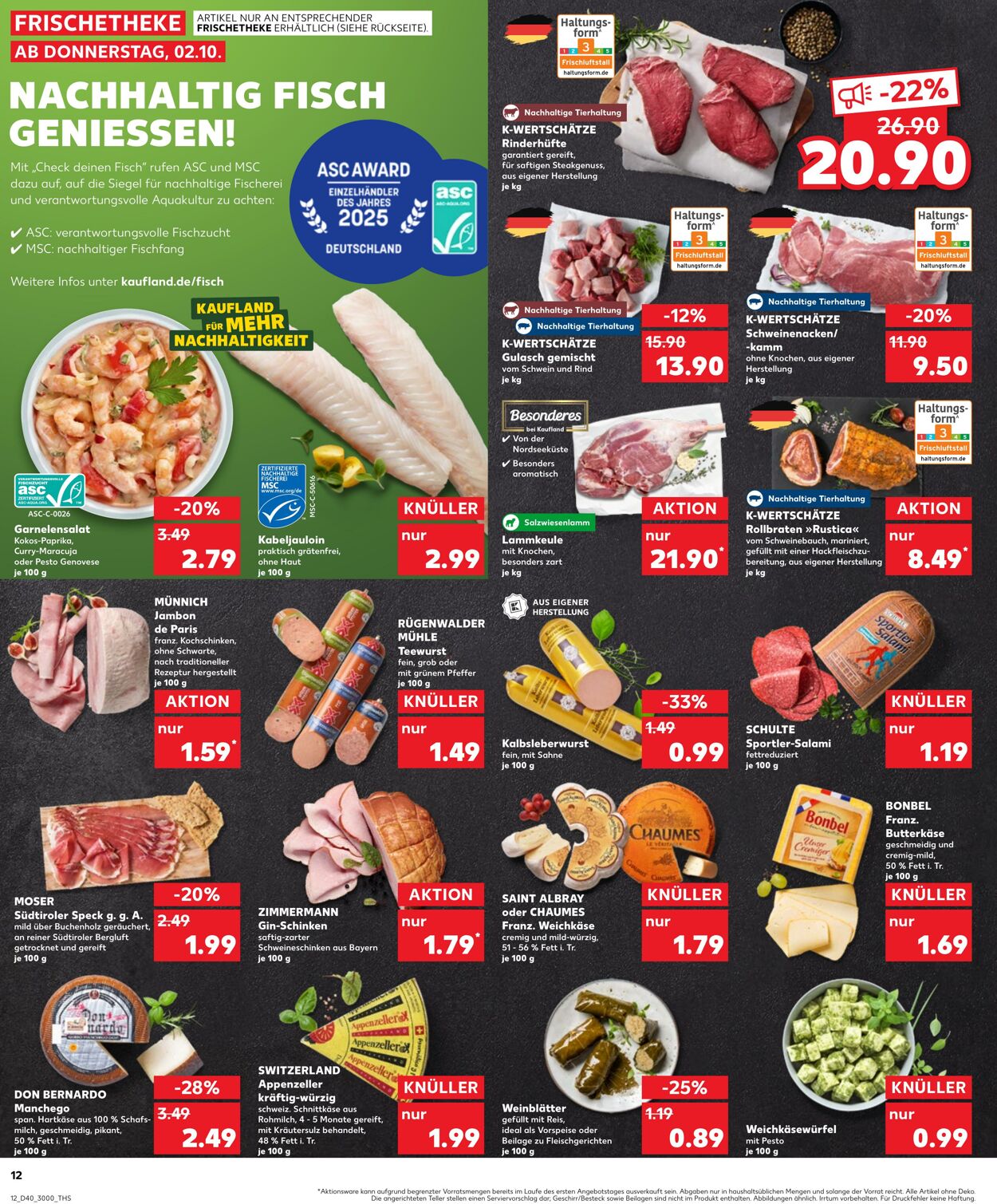 Prospekt Kaufland 02.10.2025 - 08.10.2025