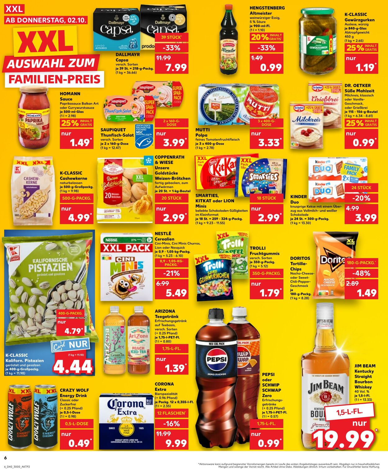 Prospekt Kaufland 02.10.2025 - 08.10.2025