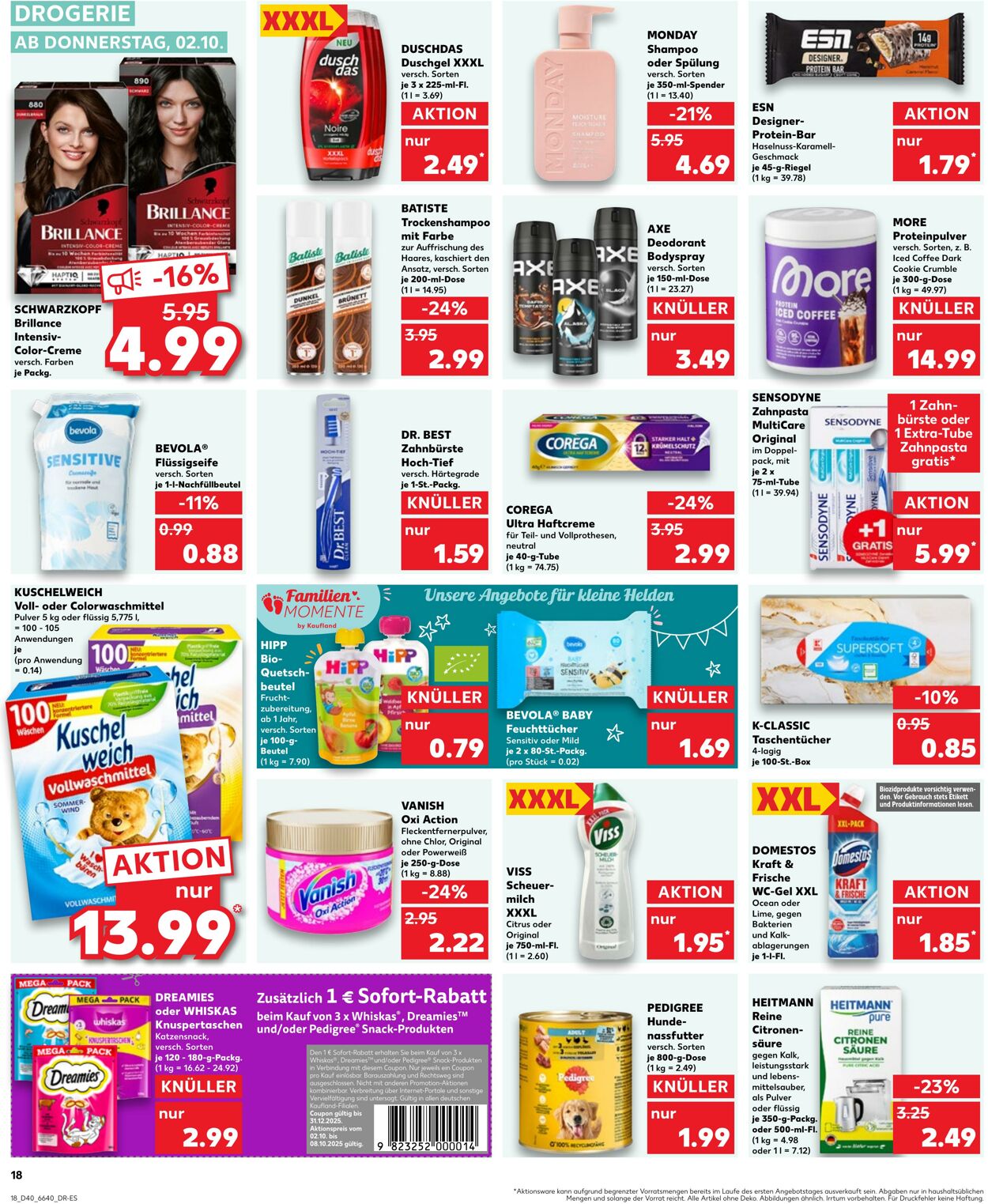 Prospekt Kaufland 02.10.2025 - 08.10.2025