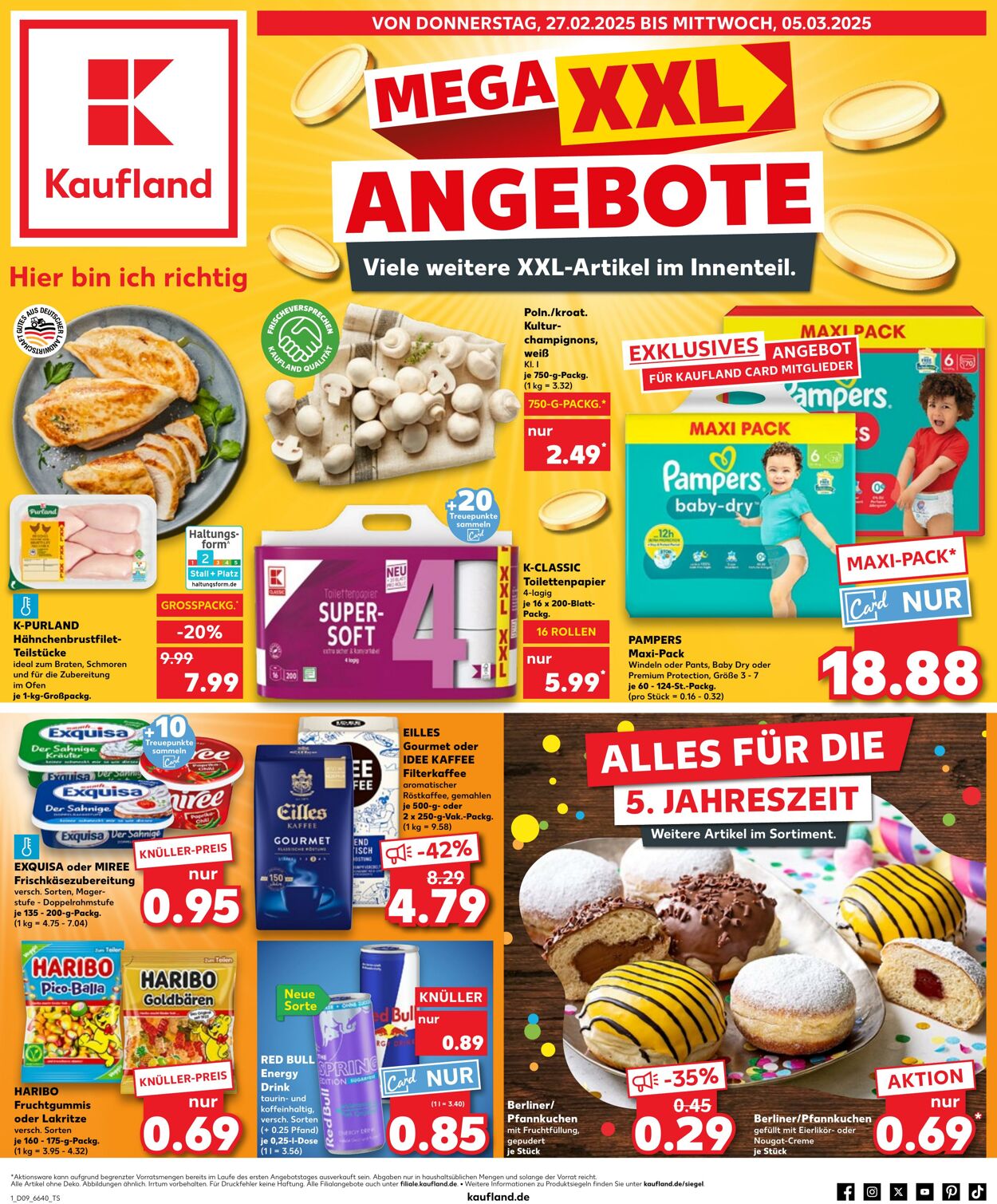 Prospekt Kaufland 27.02.2025 - 05.03.2025