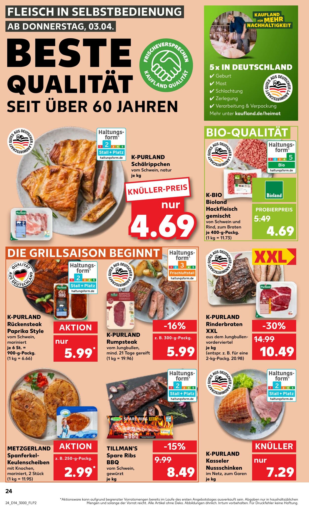Prospekt Kaufland 03.04.2025 - 09.04.2025