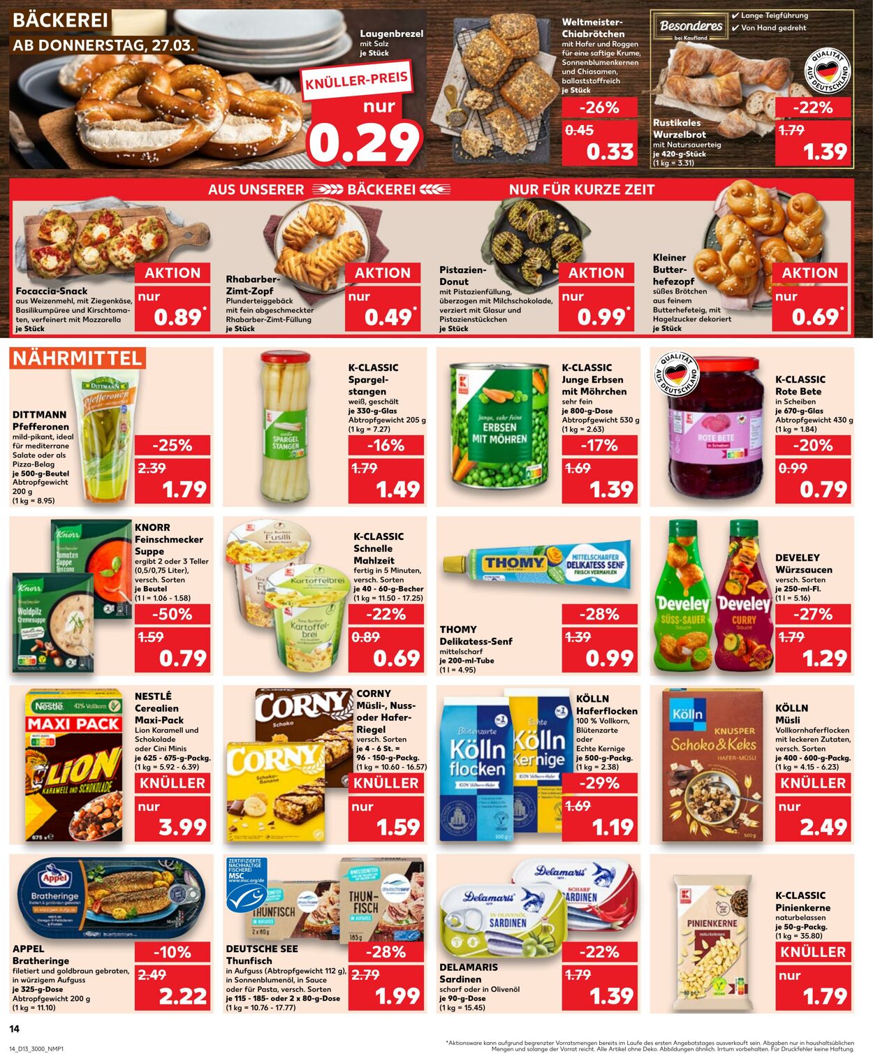 Prospekt Kaufland 27.03.2025 - 02.04.2025