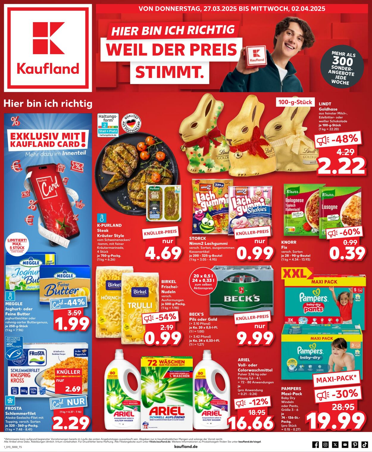 Prospekt Kaufland 27.03.2025 - 02.04.2025