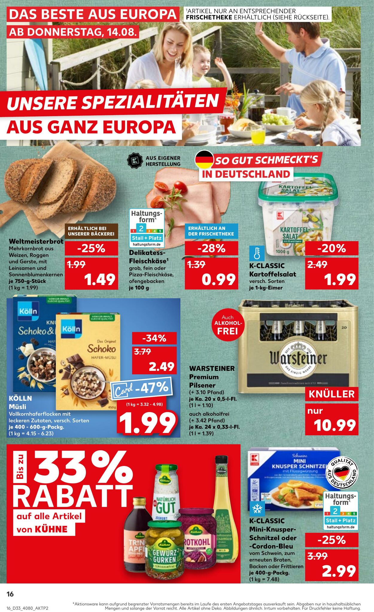 Prospekt Kaufland 14.08.2025 - 20.08.2025