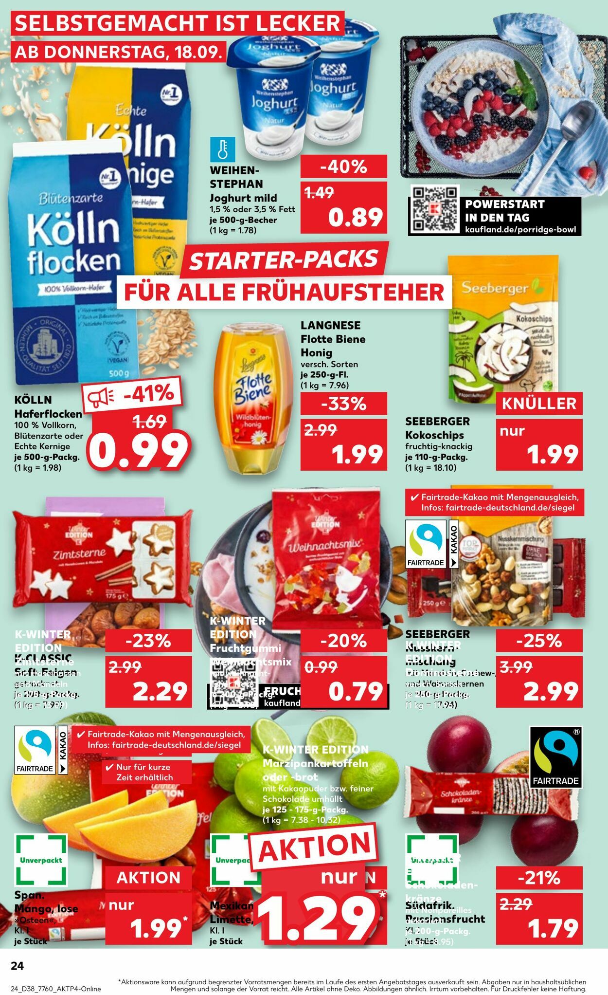 Prospekt Kaufland 21.09.2025 - 24.09.2025
