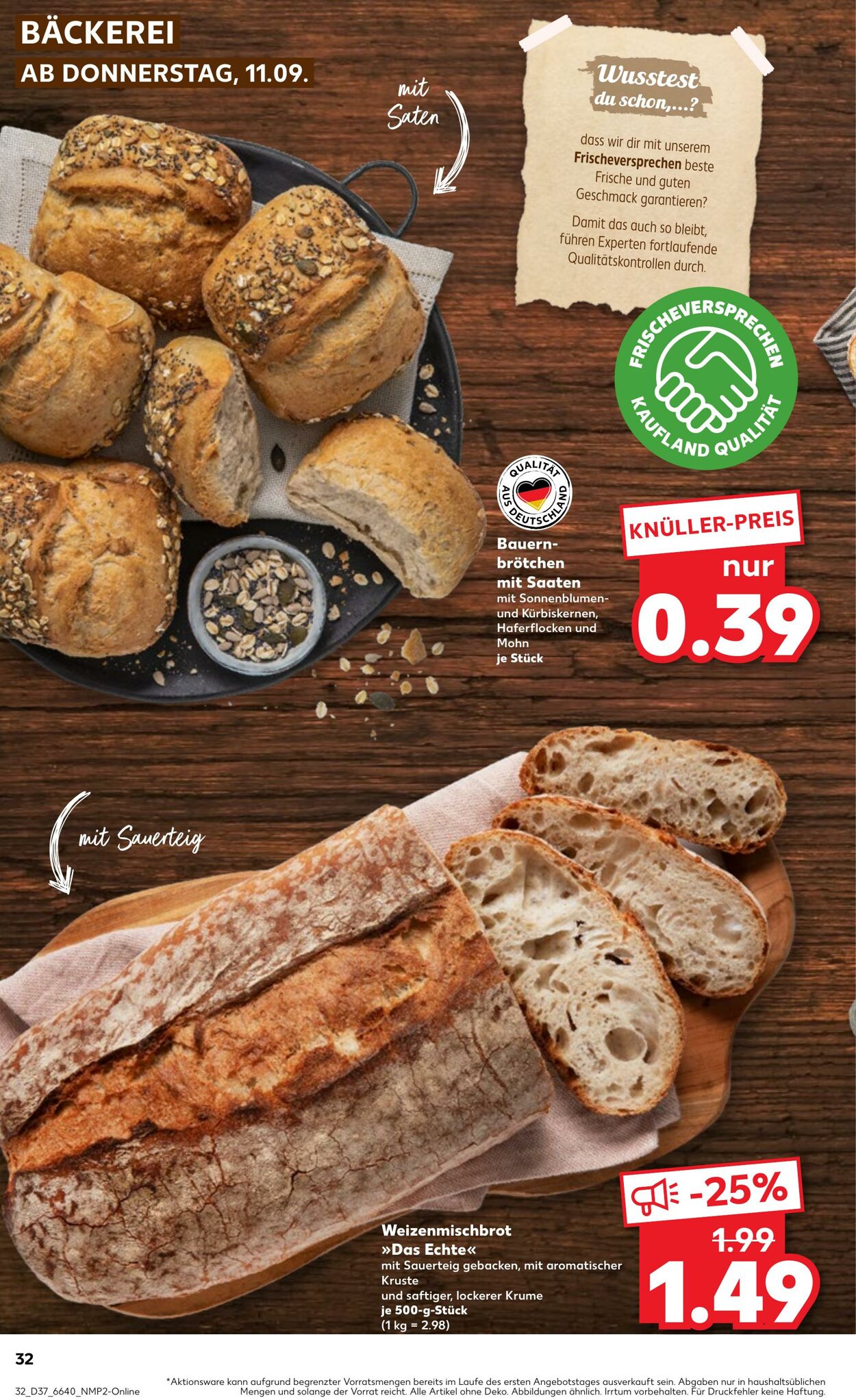 Prospekt Kaufland 11.09.2025 - 17.09.2025