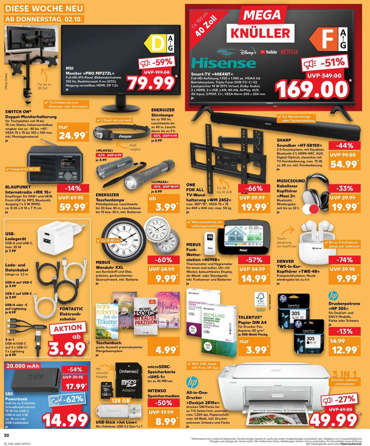 Prospekt Kaufland 05.10.2025 - 08.10.2025