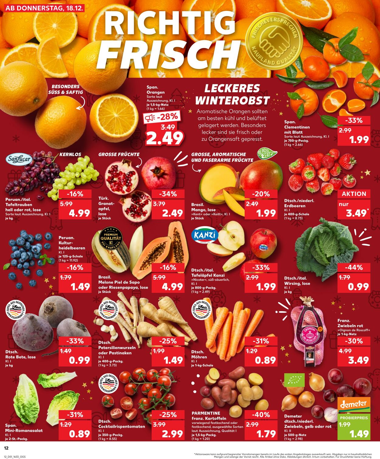 Prospekt Kaufland 18.12.2025 - 24.12.2025