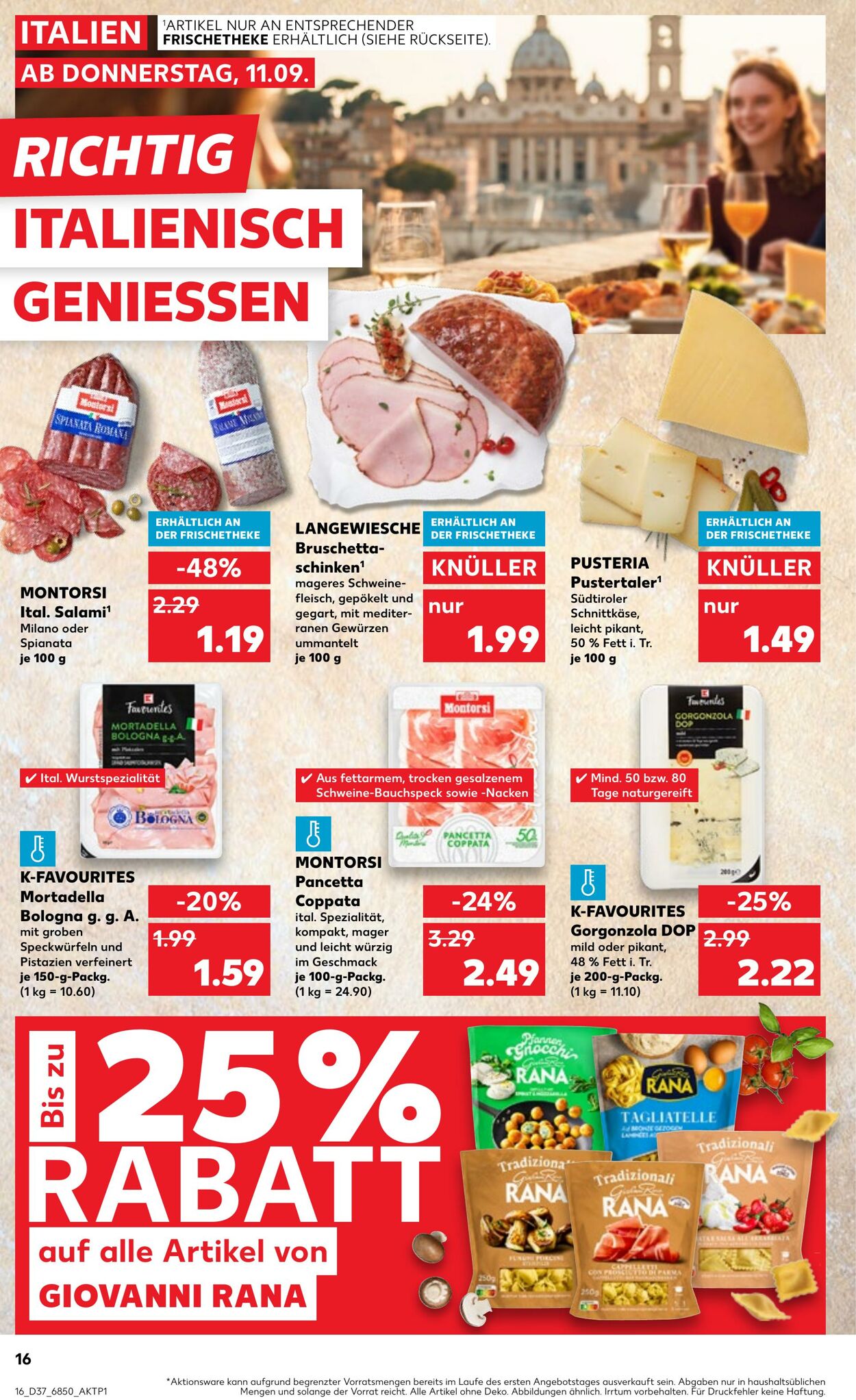 Prospekt Kaufland 14.09.2025 - 17.09.2025