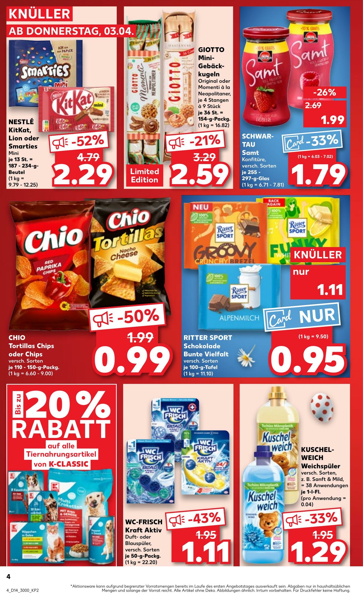 Prospekt Kaufland 03.04.2025 - 09.04.2025