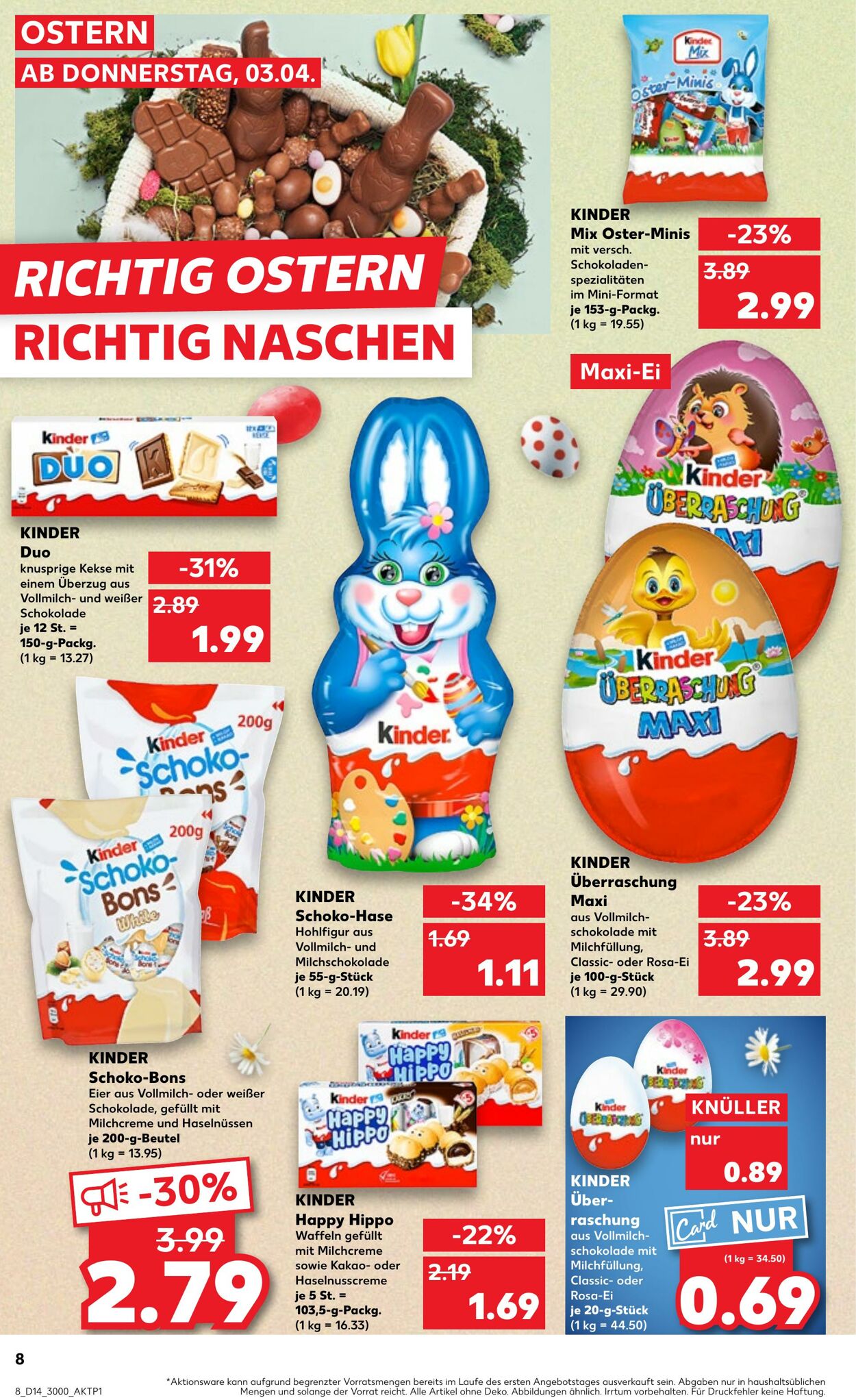 Prospekt Kaufland 03.04.2025 - 09.04.2025