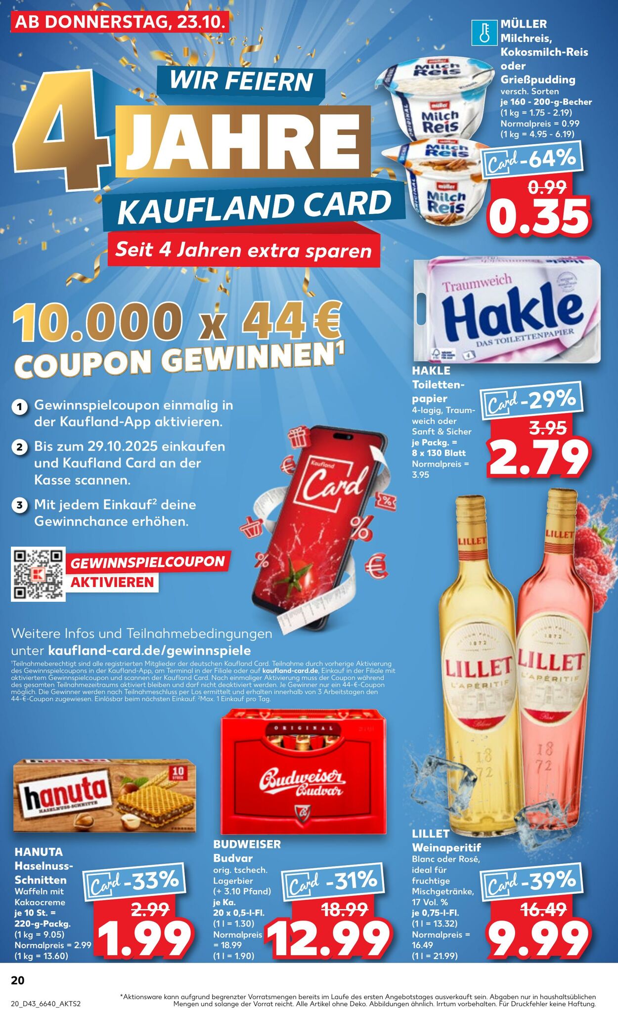 Prospekt Kaufland 26.10.2025 - 29.10.2025