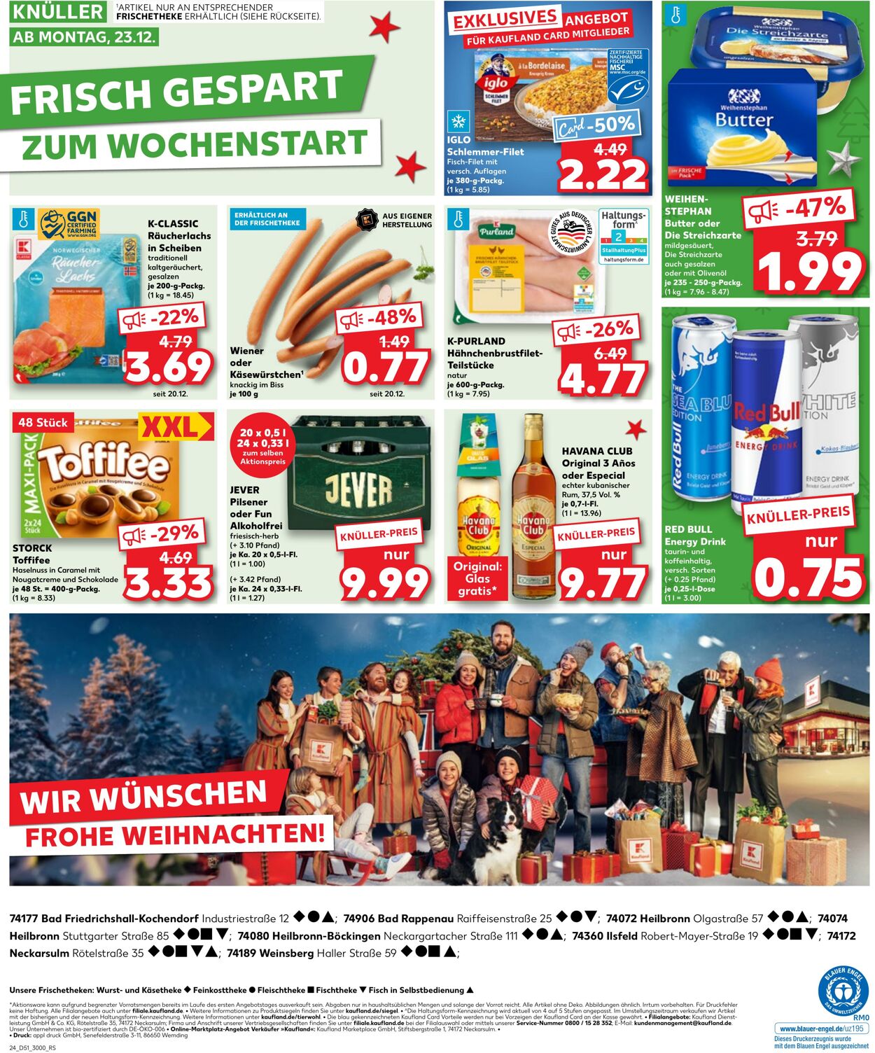 Prospekt Kaufland 19.12.2024 - 24.12.2024