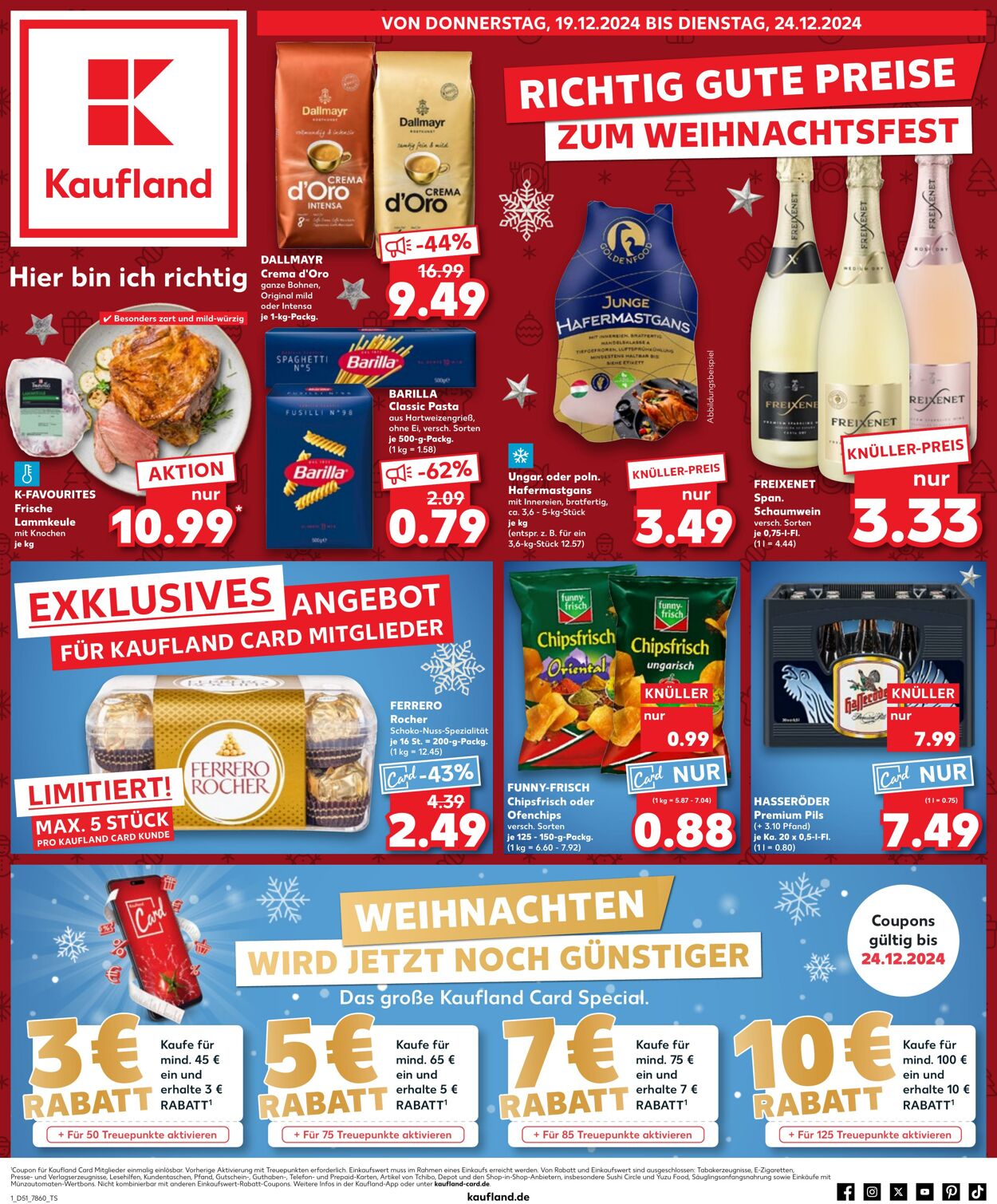 Prospekt Kaufland 19.12.2024 - 24.12.2024