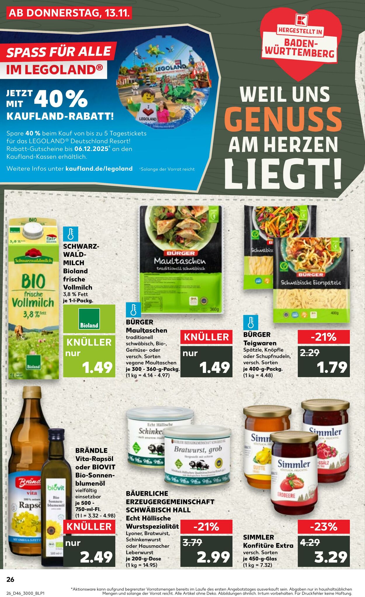 Prospekt Kaufland 13.11.2025 - 19.11.2025