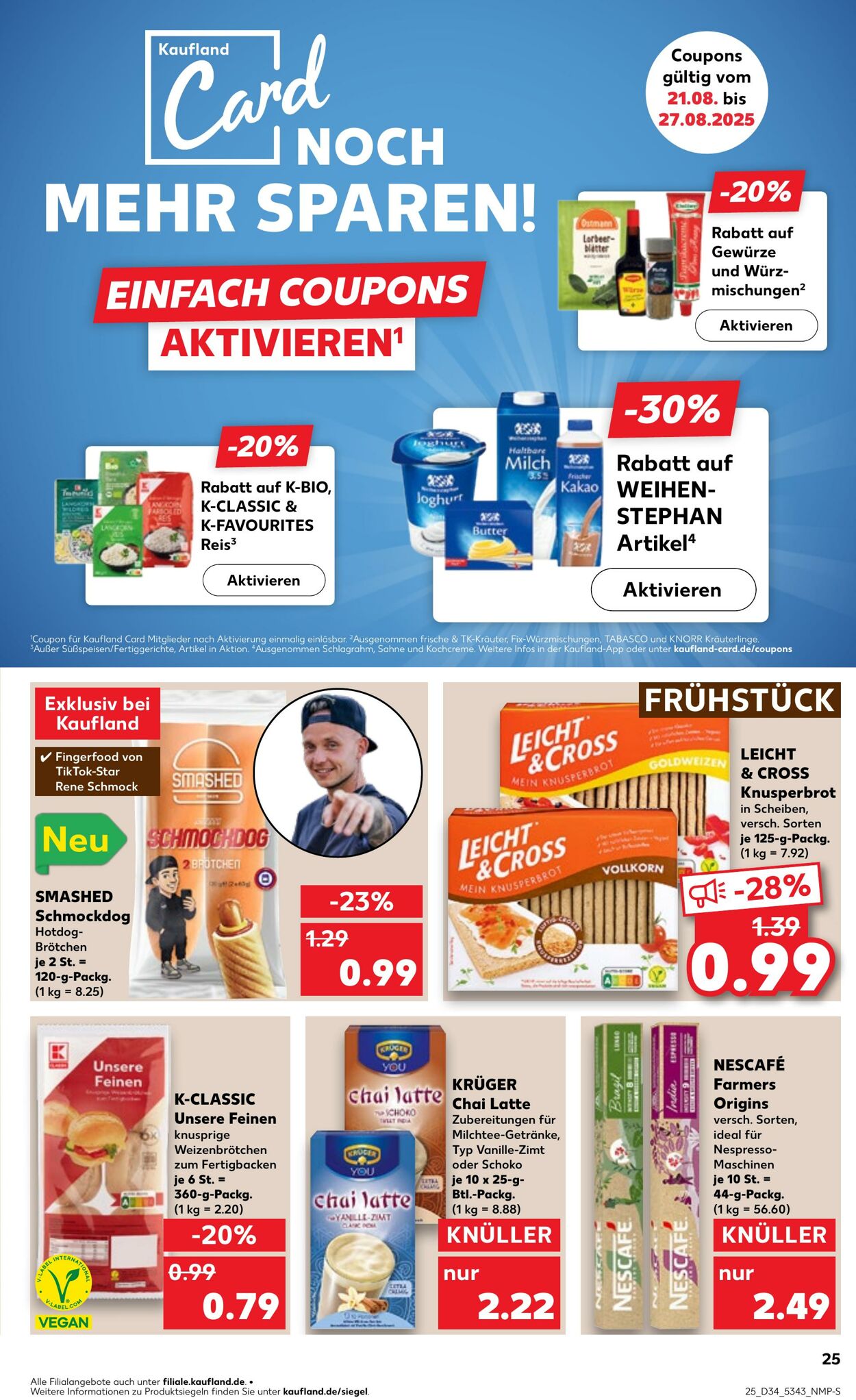 Prospekt Kaufland 21.08.2025 - 27.08.2025