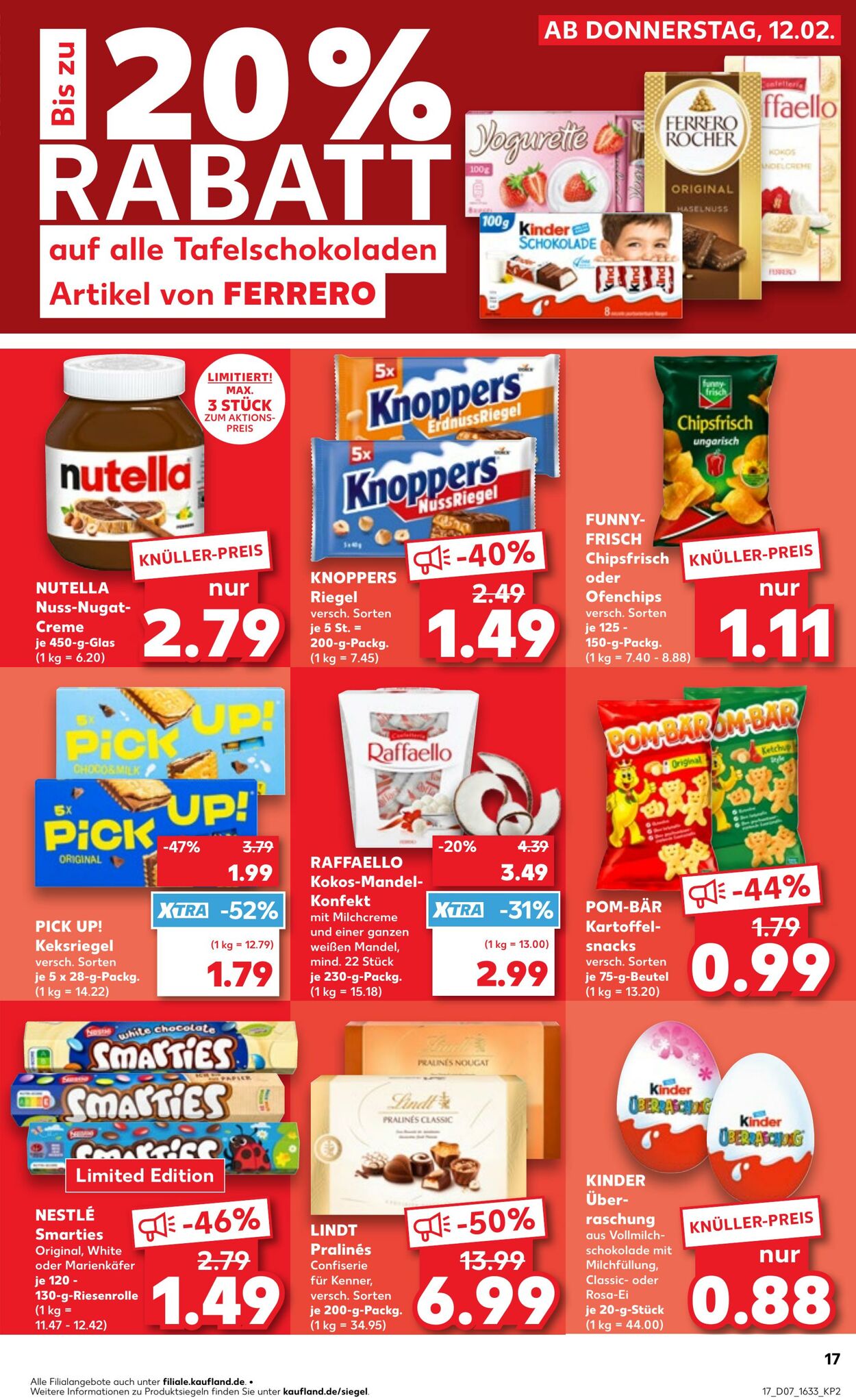 Prospekt Kaufland 15.02.2026 - 18.02.2026