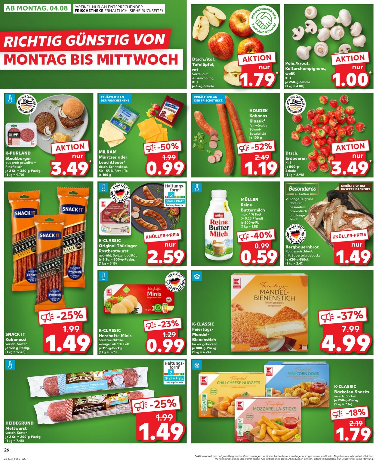 Prospekt Kaufland 31.07.2025 - 06.08.2025