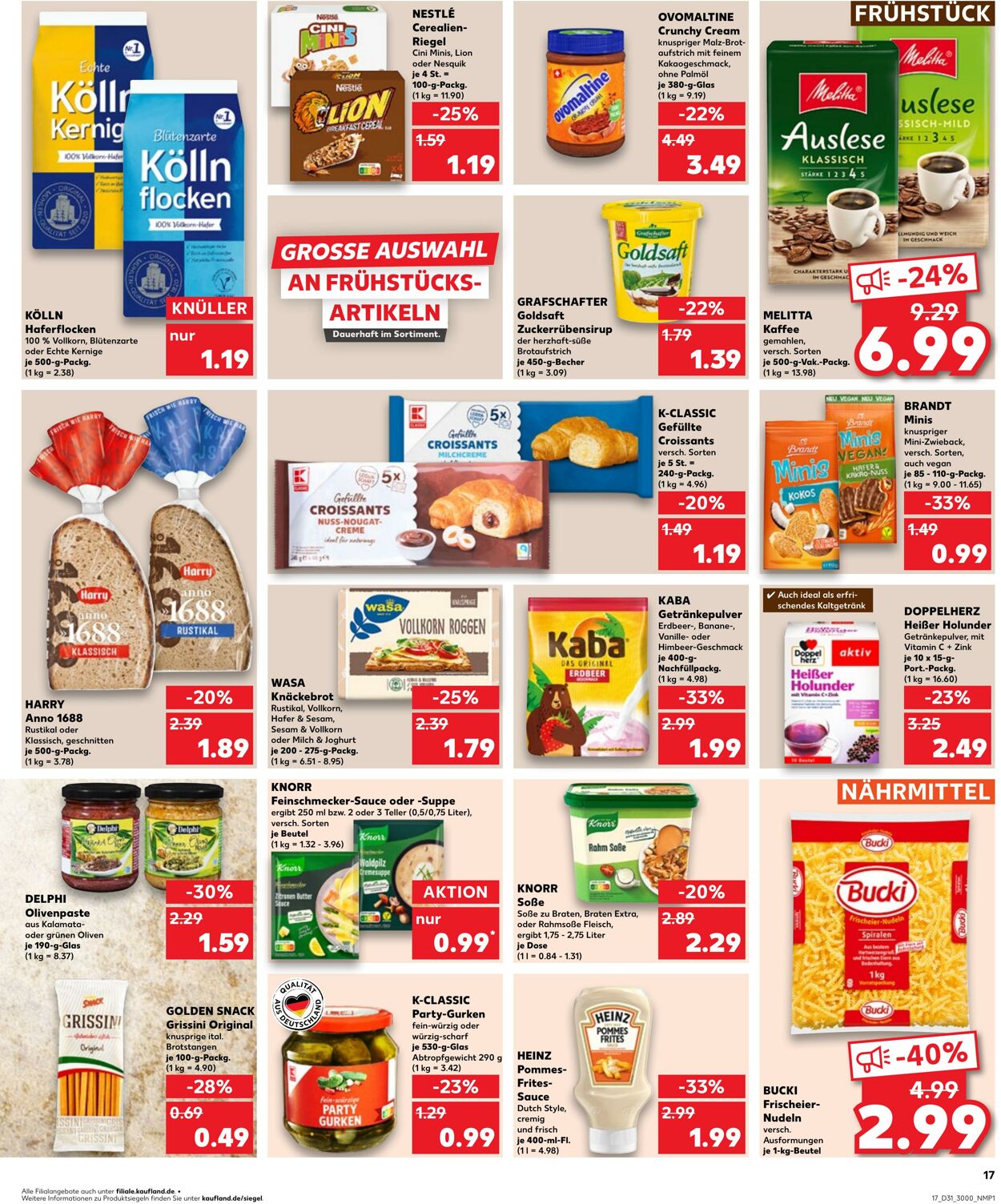 Prospekt Kaufland 31.07.2025 - 06.08.2025
