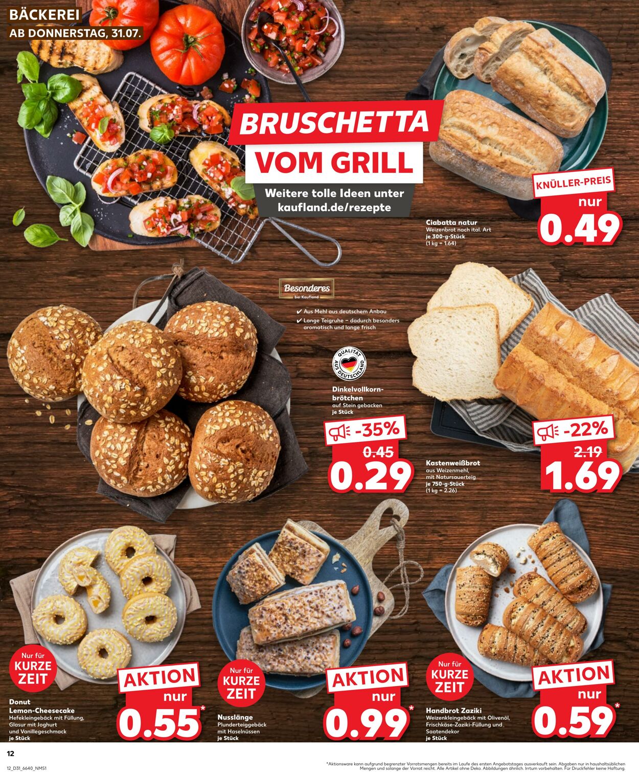 Prospekt Kaufland 31.07.2025 - 06.08.2025
