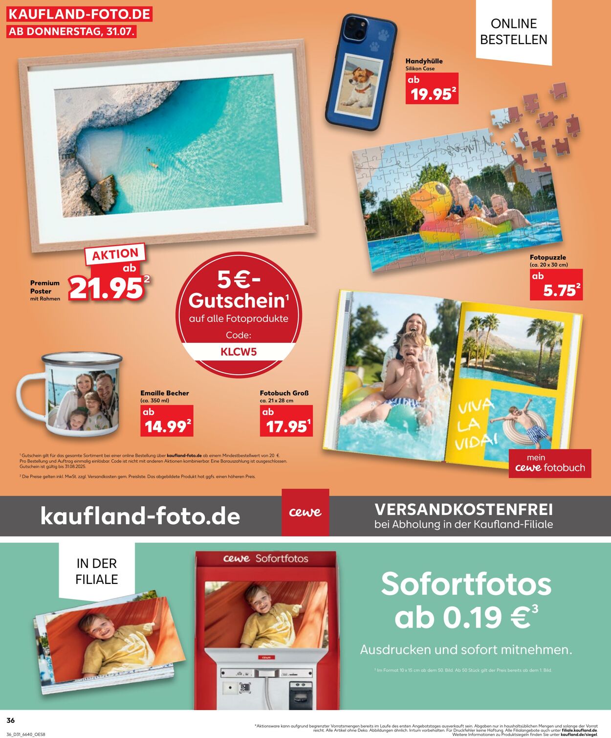 Prospekt Kaufland 31.07.2025 - 06.08.2025