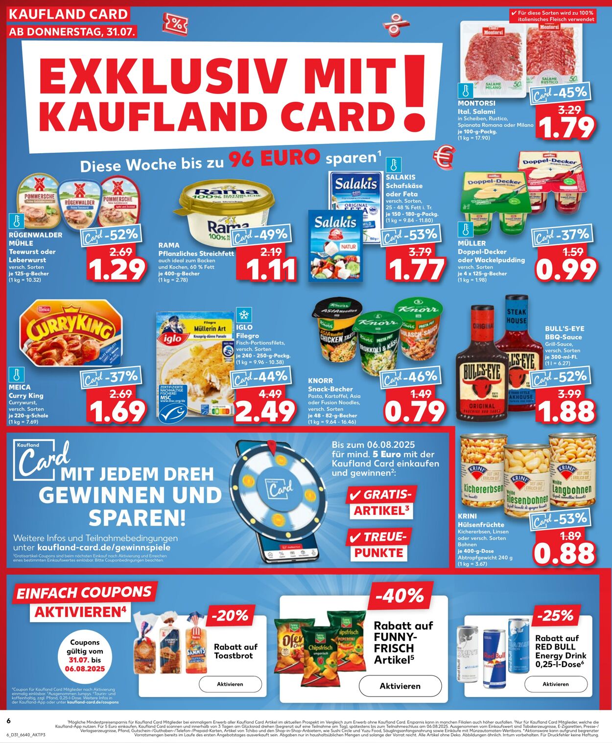Prospekt Kaufland 31.07.2025 - 06.08.2025