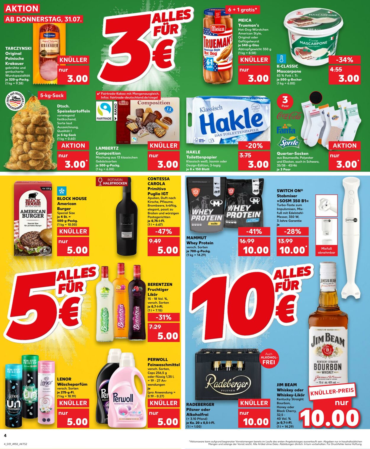 Prospekt Kaufland 31.07.2025 - 06.08.2025