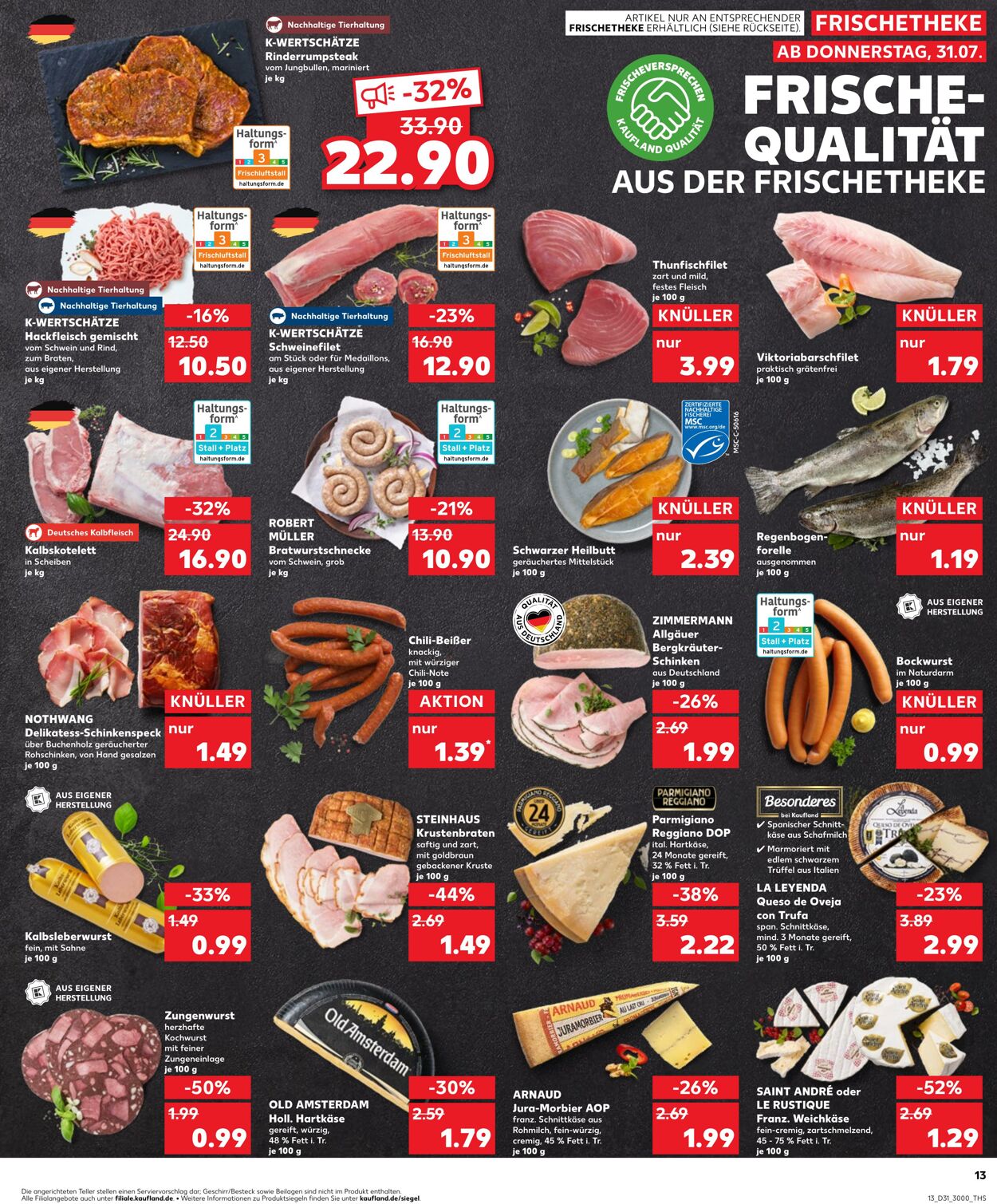 Prospekt Kaufland 31.07.2025 - 06.08.2025