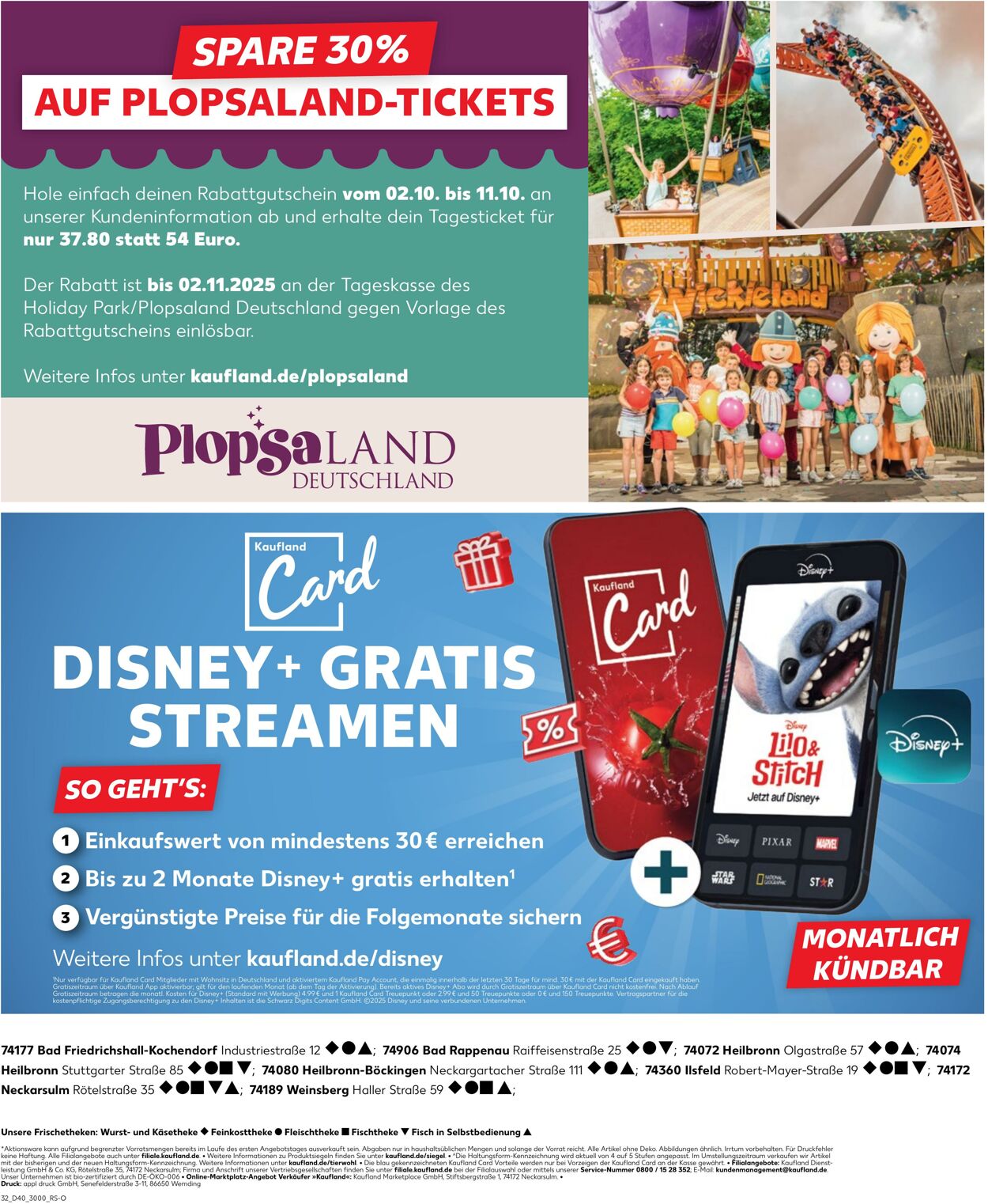 Prospekt Kaufland 05.10.2025 - 08.10.2025