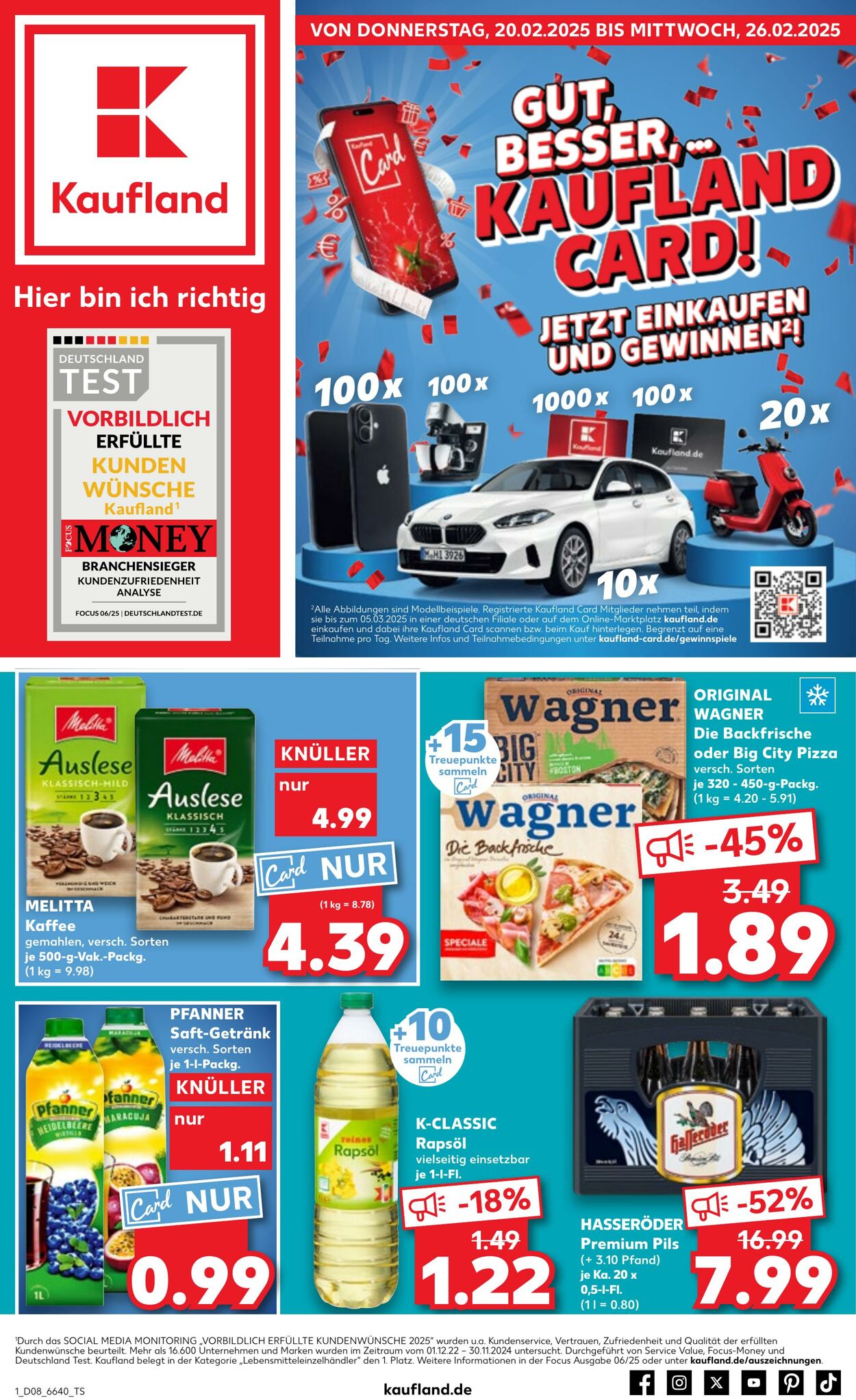 Prospekt Kaufland 20.02.2025 - 26.02.2025