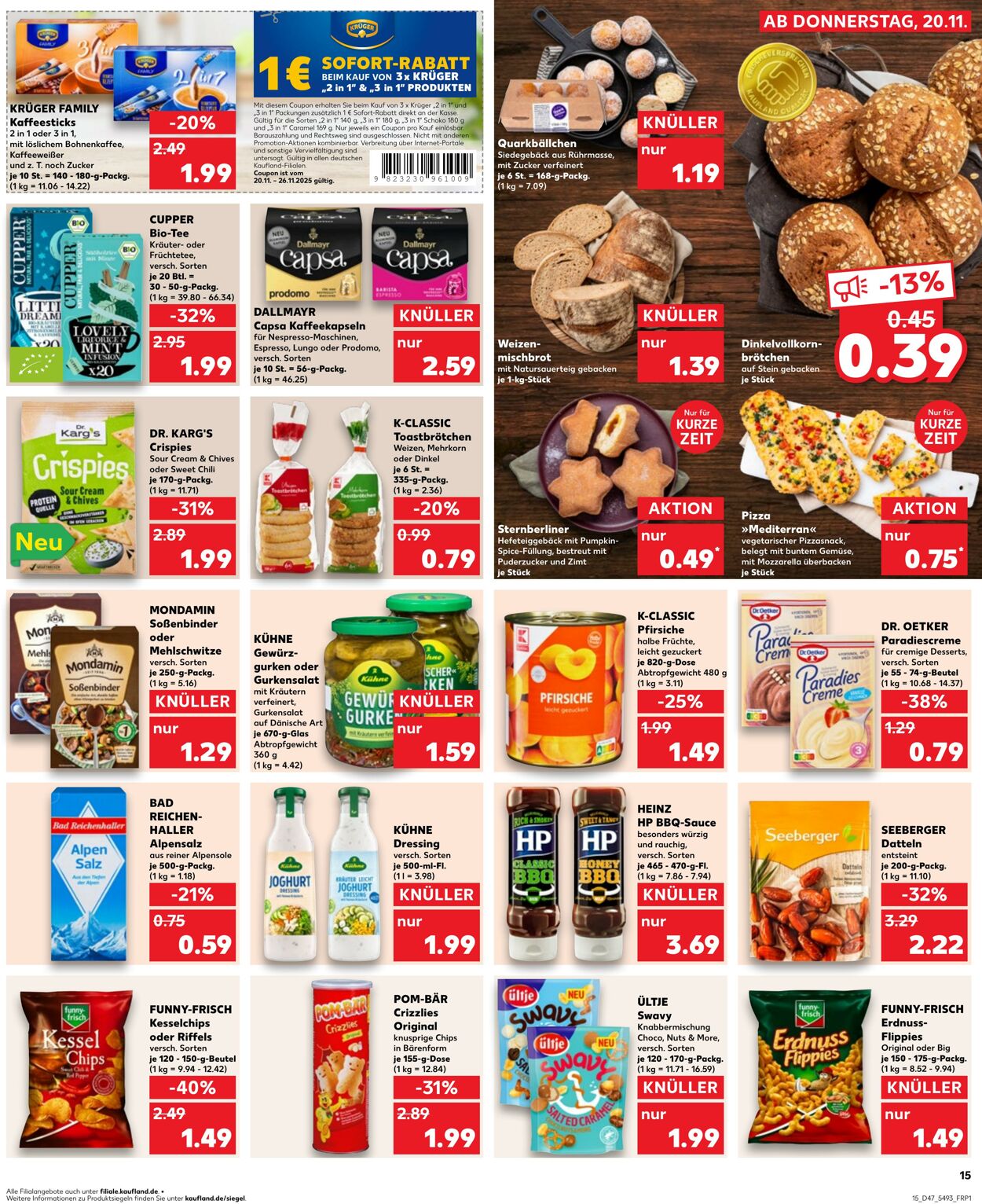 Prospekt Kaufland 20.11.2025 - 26.11.2025