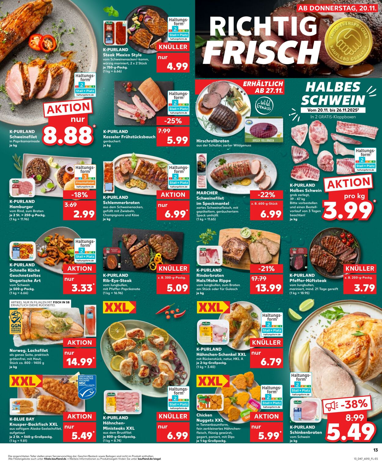 Prospekt Kaufland 20.11.2025 - 26.11.2025