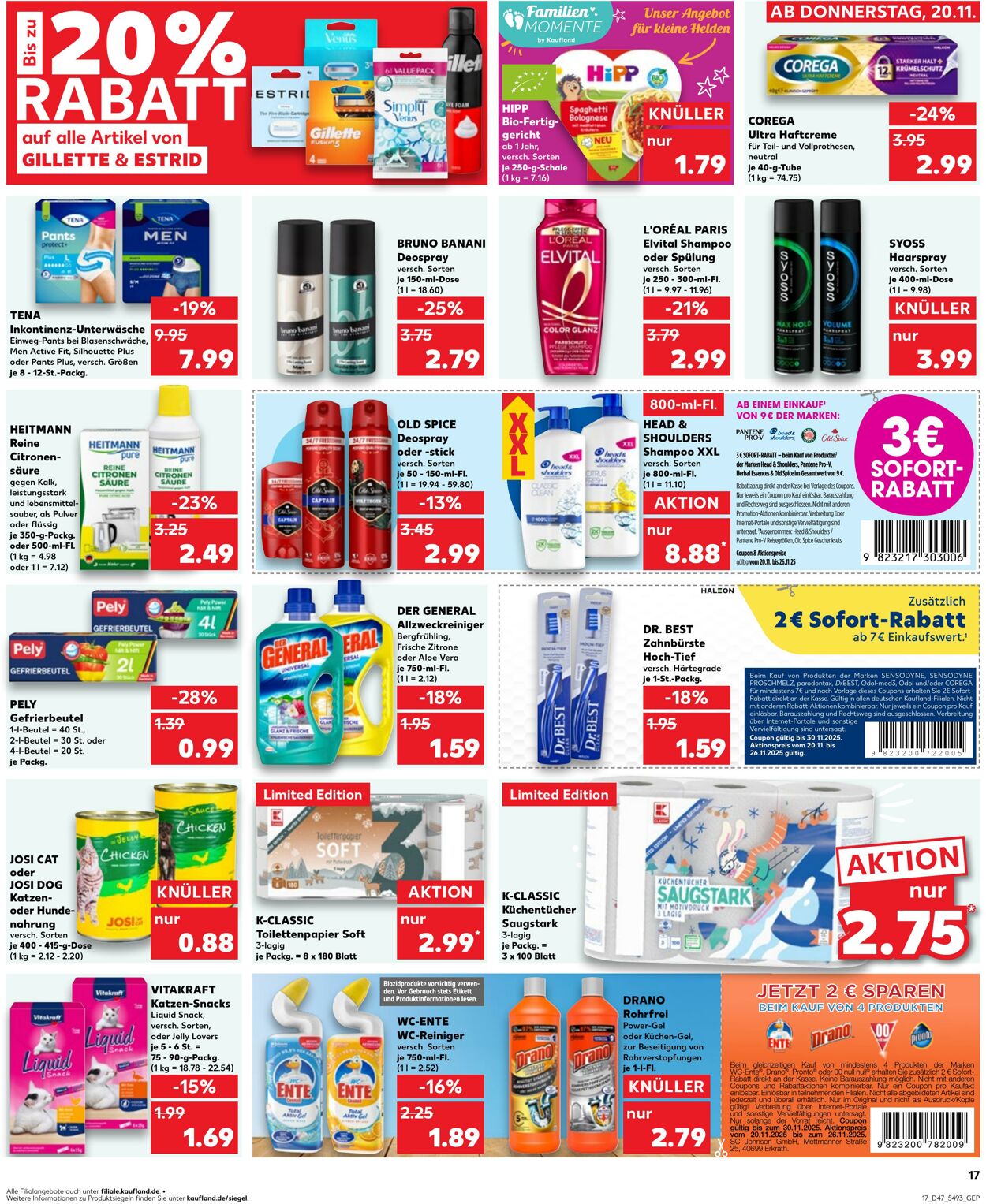 Prospekt Kaufland 20.11.2025 - 26.11.2025