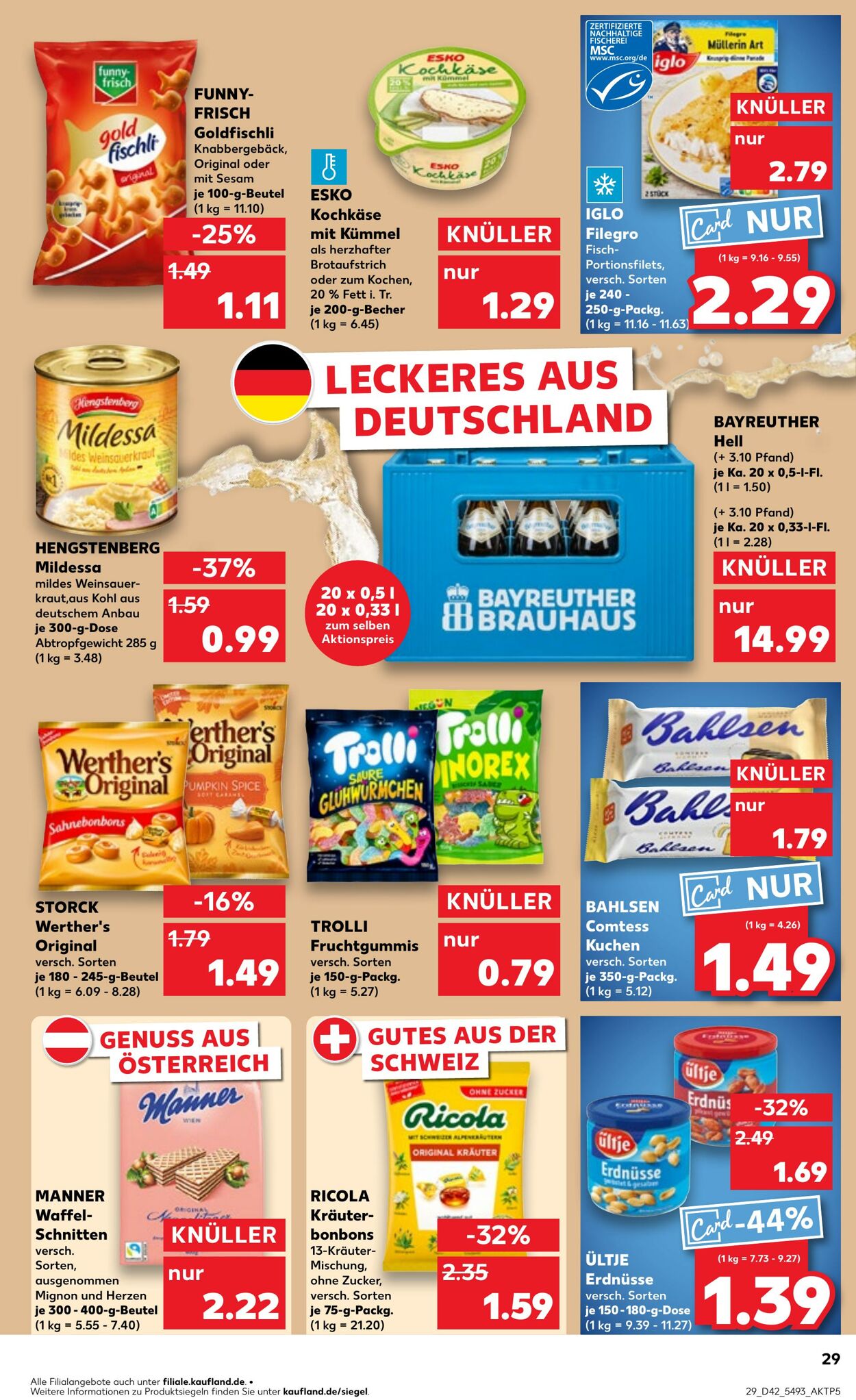 Prospekt Kaufland 19.10.2025 - 22.10.2025
