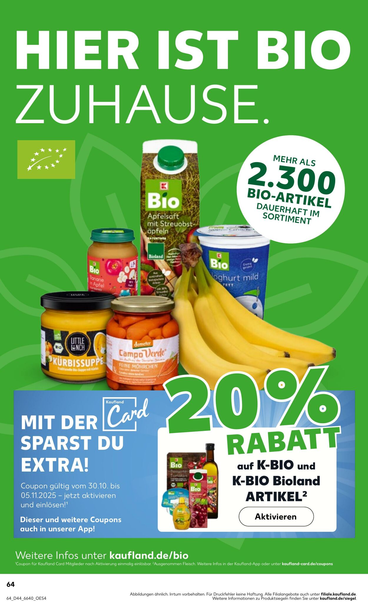 Prospekt Kaufland 30.10.2025 - 05.11.2025