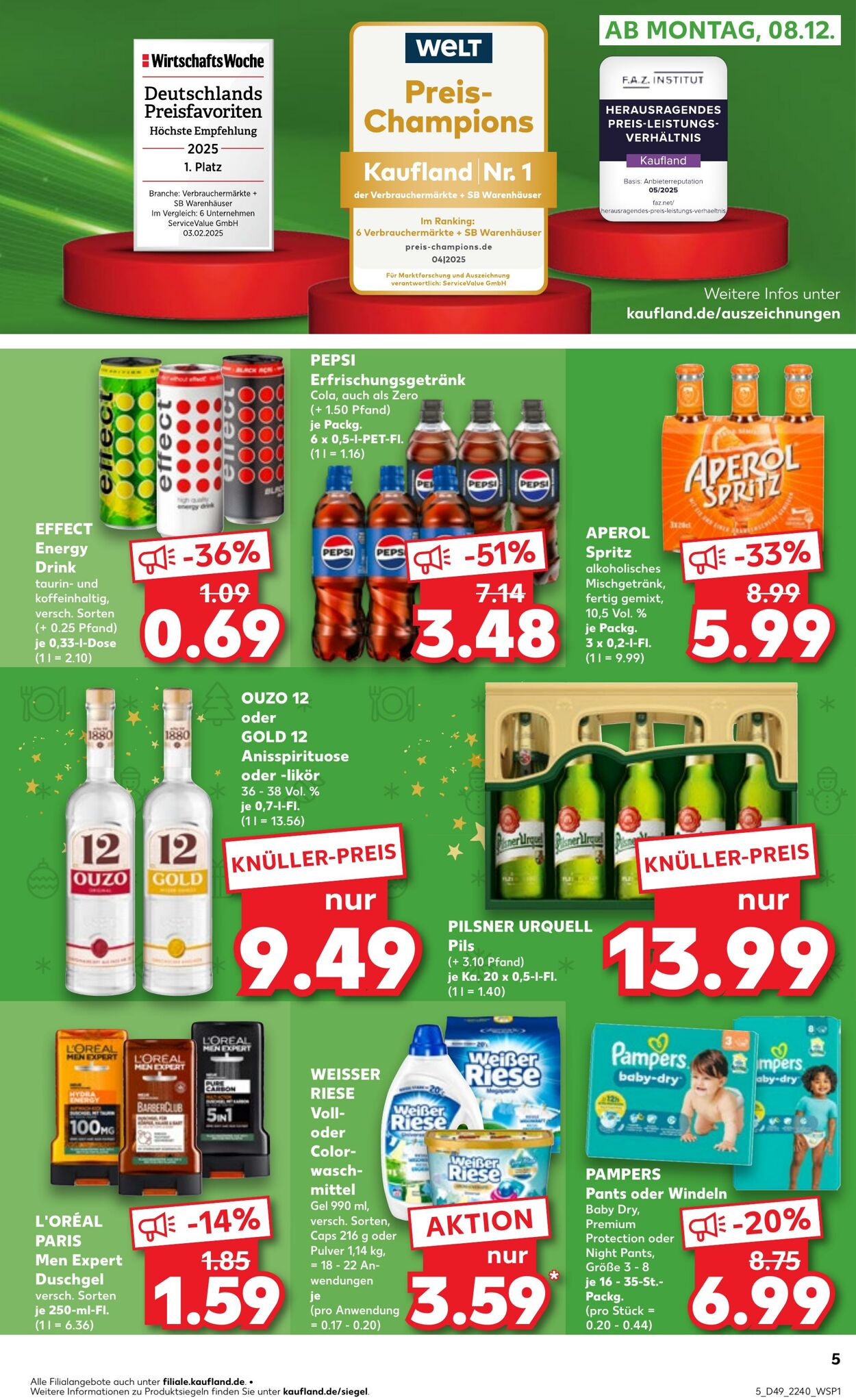 Prospekt Kaufland 07.12.2025 - 10.12.2025