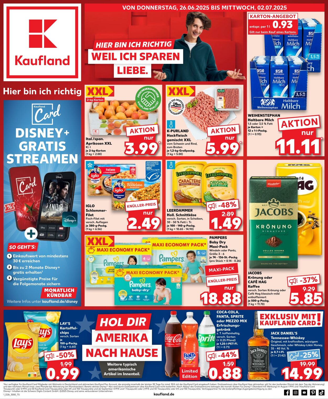 Prospekt Kaufland 26.06.2025 - 02.07.2025