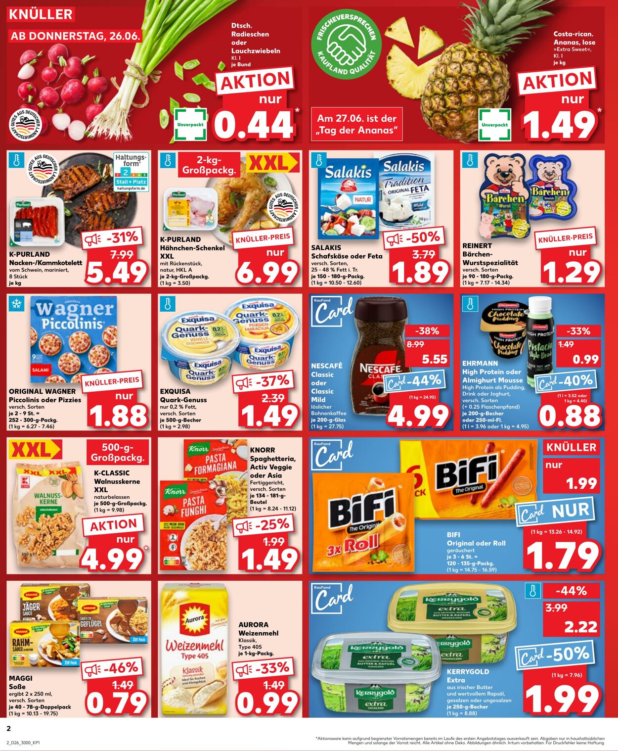 Prospekt Kaufland 26.06.2025 - 02.07.2025