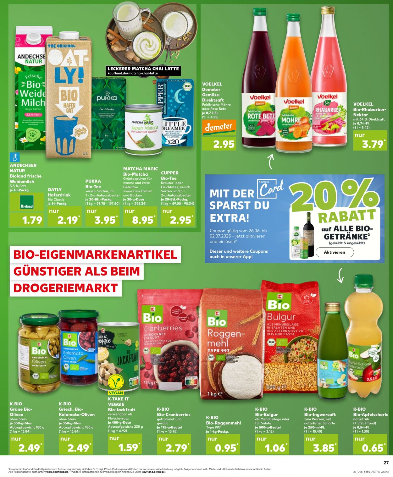 Prospekt Kaufland 26.06.2025 - 02.07.2025