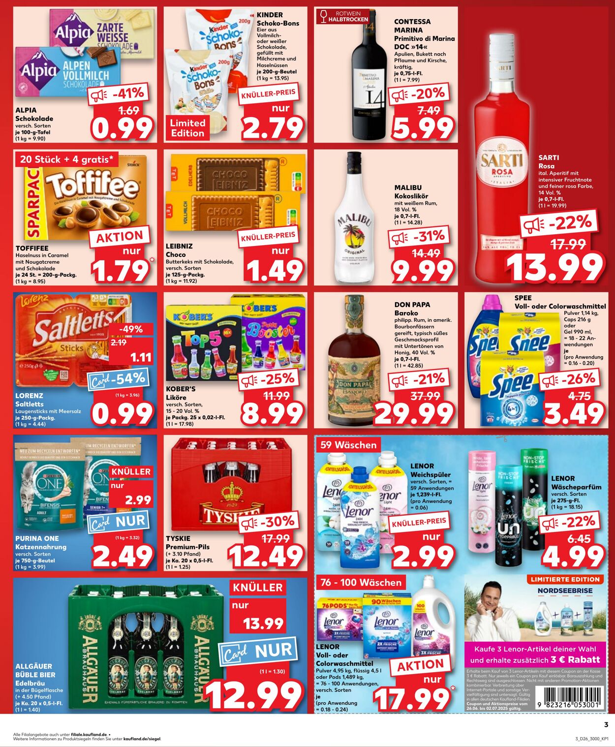 Prospekt Kaufland 26.06.2025 - 02.07.2025