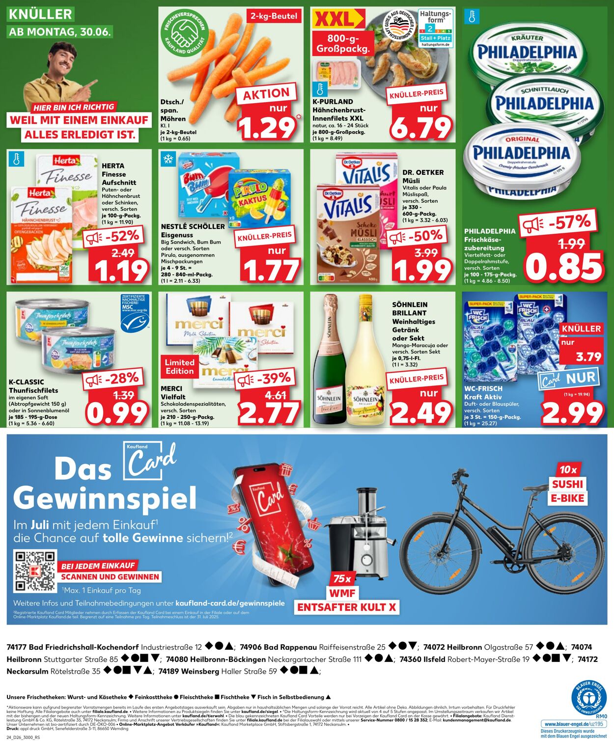 Prospekt Kaufland 26.06.2025 - 02.07.2025