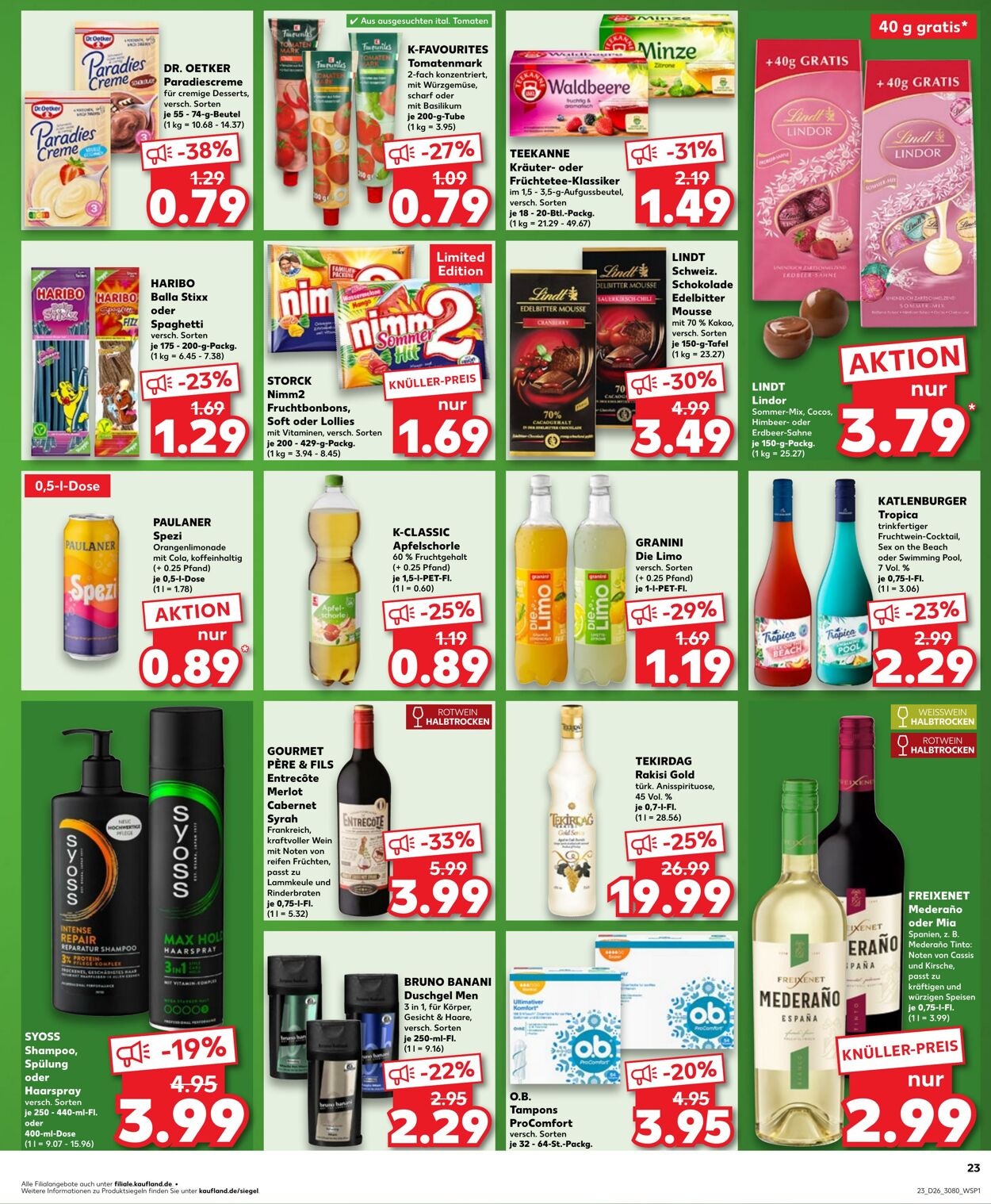 Prospekt Kaufland 26.06.2025 - 02.07.2025
